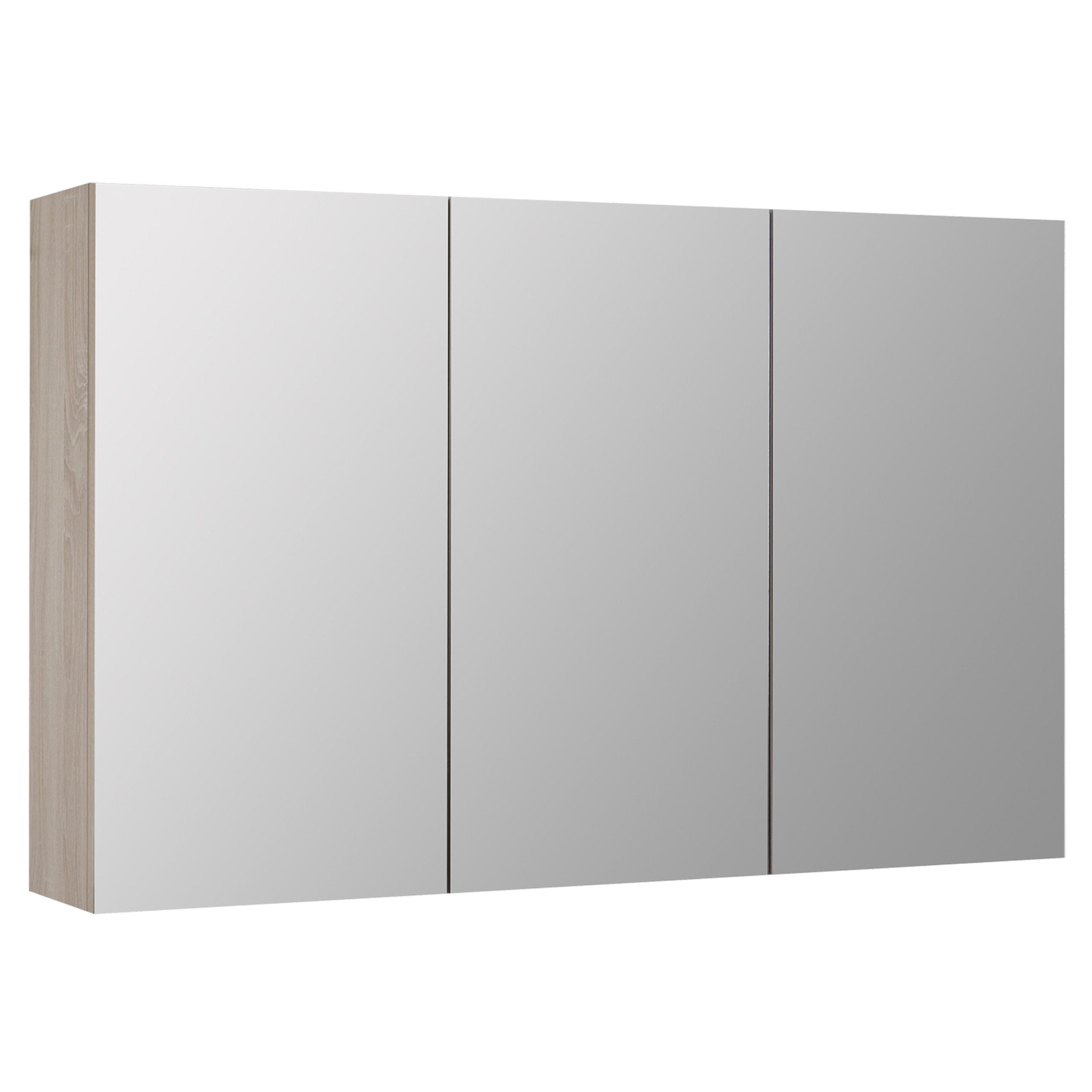 36.026.30 Differnz Reno spiegelkast  eiken 120 x 70 x 18 cm