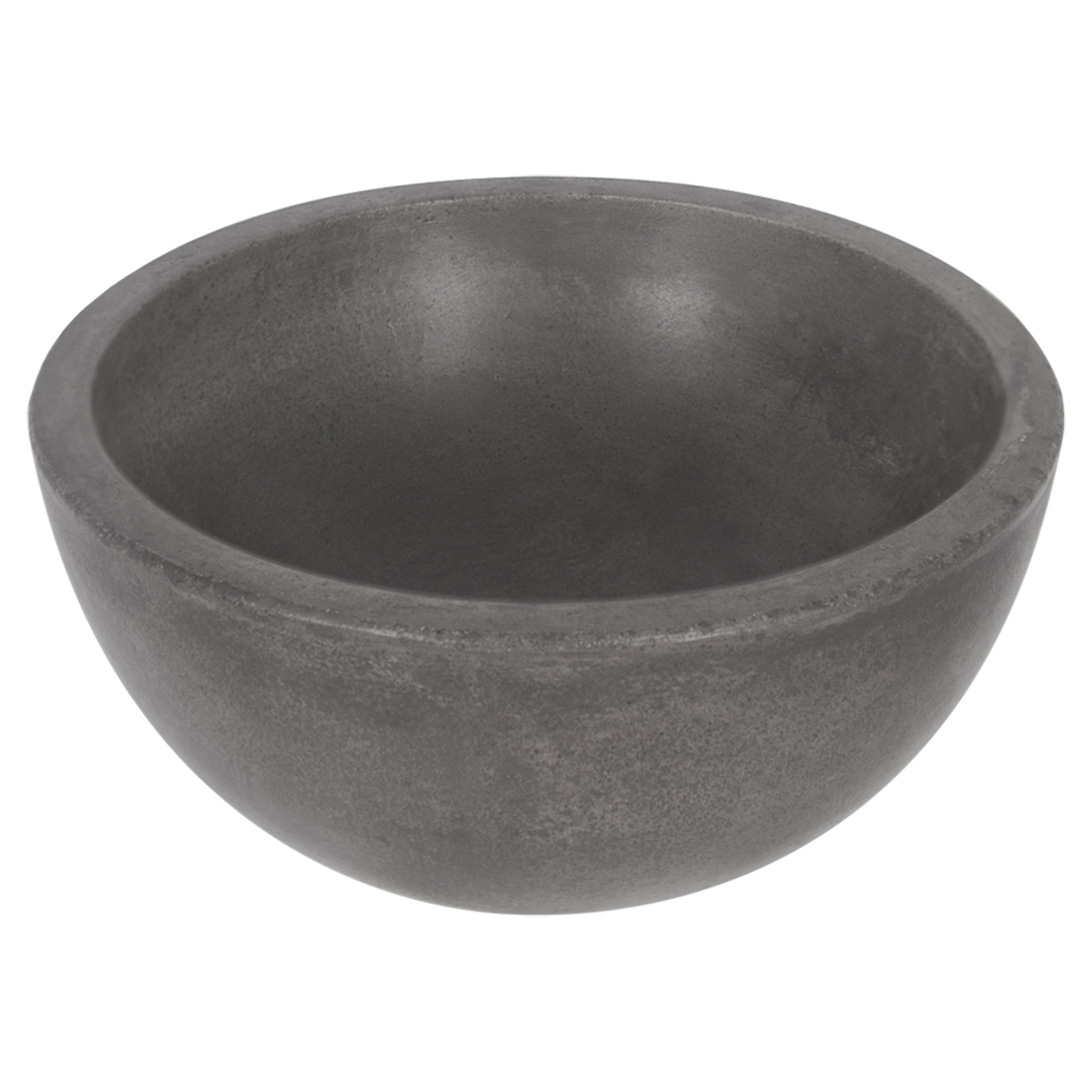 36.102.22 Differnz Boomer waskom beton donkergrijs Ø 20 x 10 cm