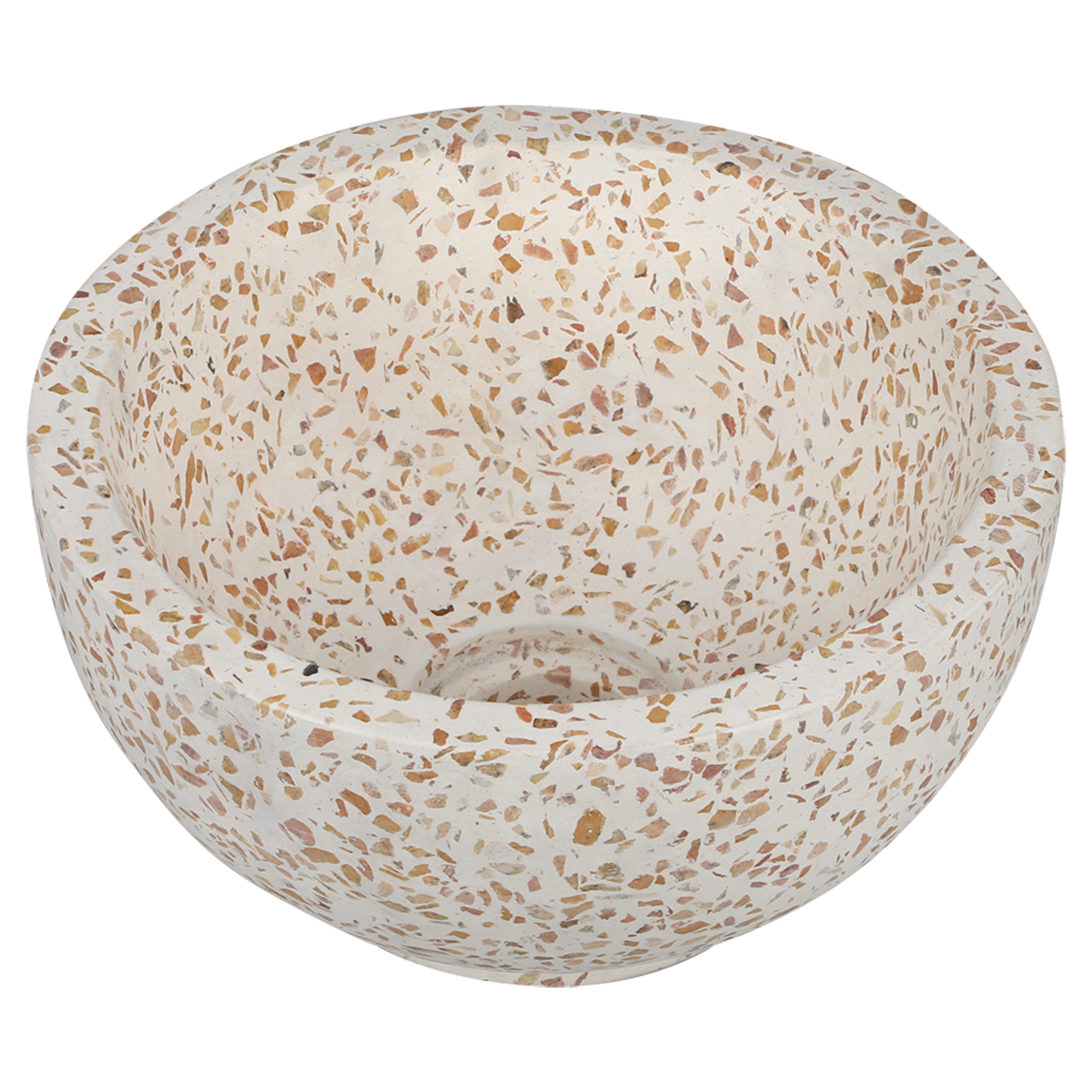 36.102.31 Differnz Boomer waskom terrazzo beige Ø 21 x 12 cm