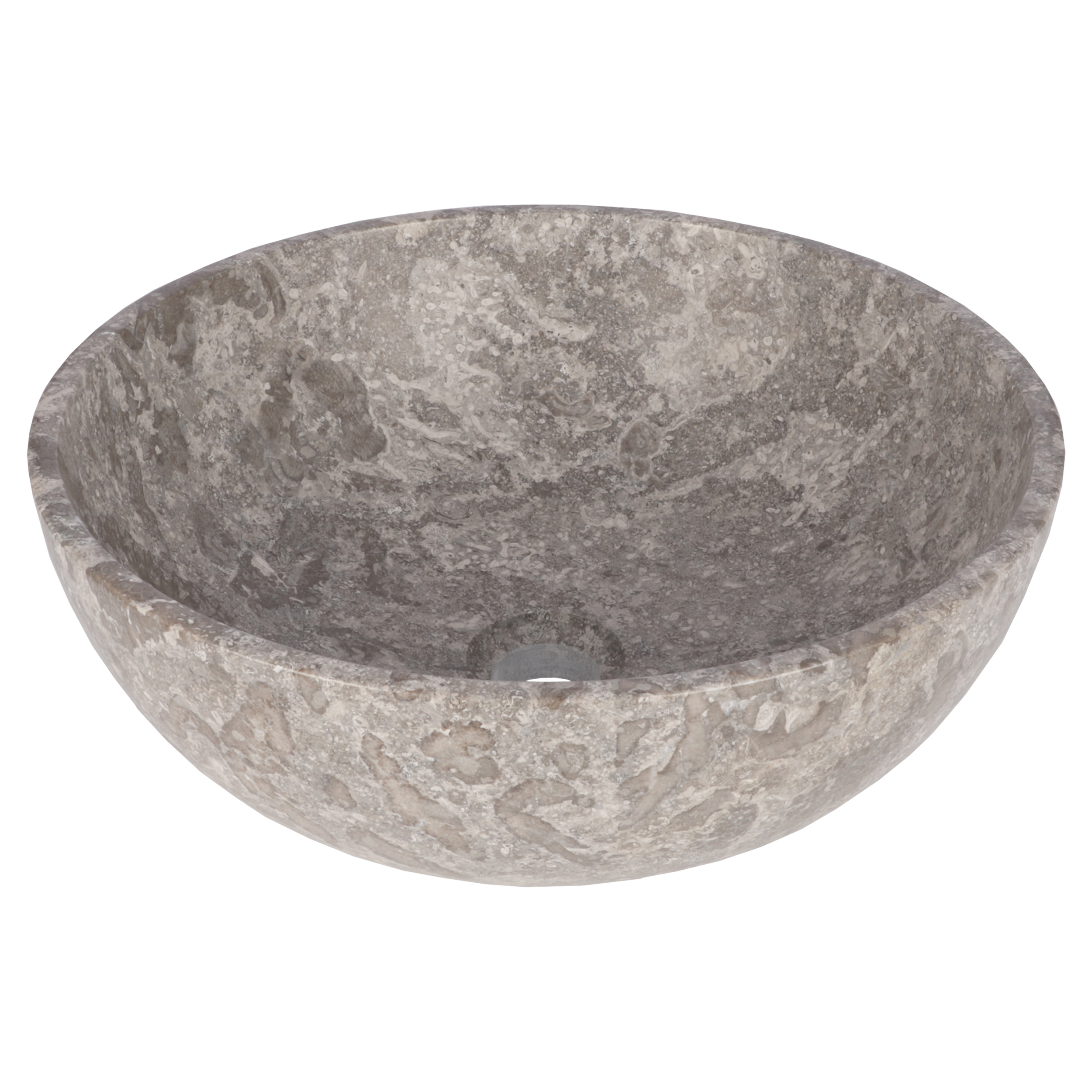 36.102.35 Differnz Marmor waskom marmer grijs Ø 40 x 14 cm