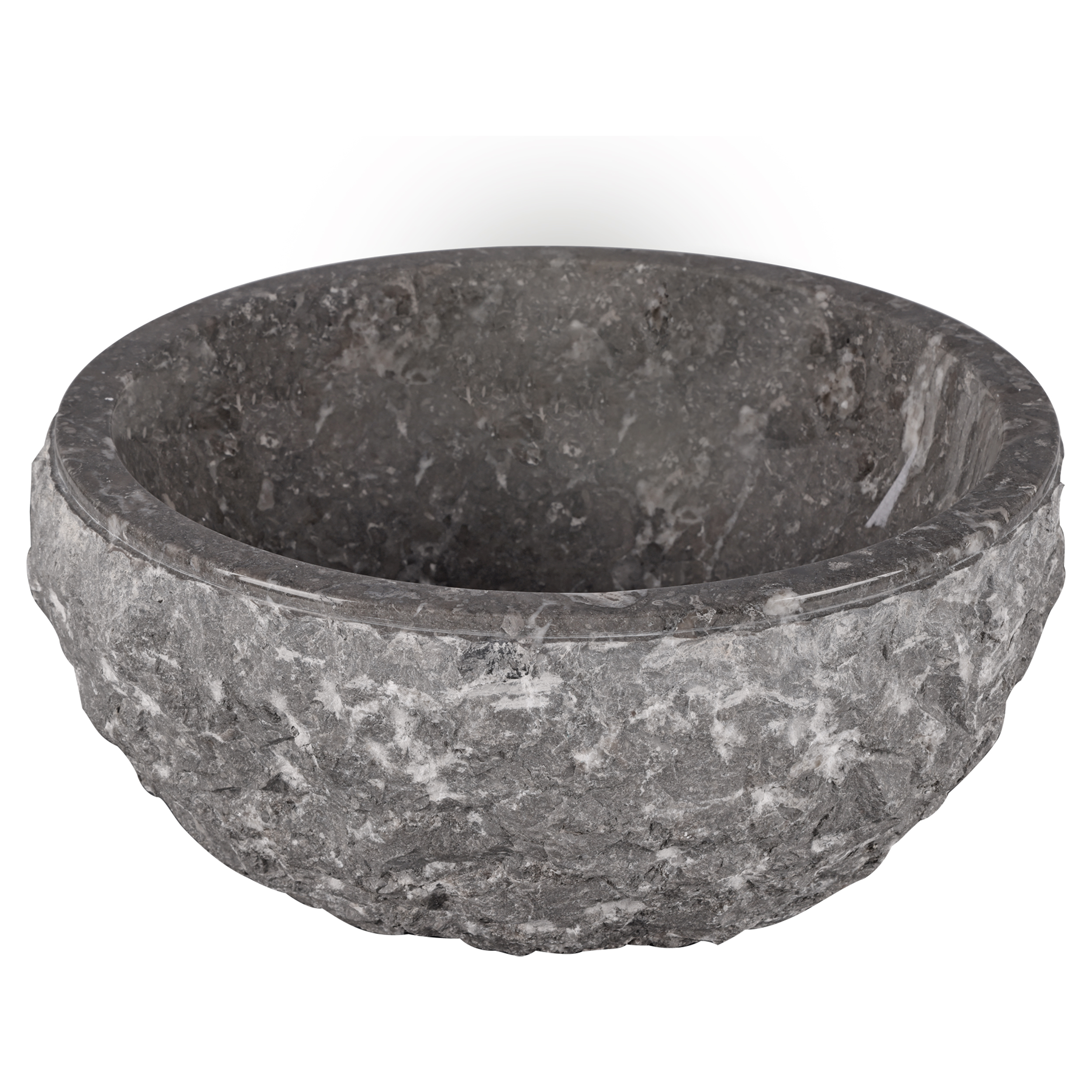 36.102.45 Differnz Asti waskom marmer grijs Ø 38 x 15 cm