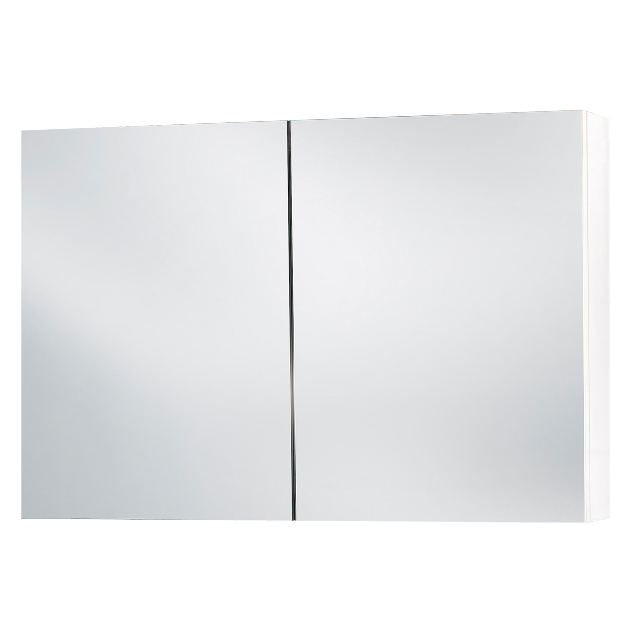 36.104.72 Differnz Somero spiegelkast  hoogglans wit 100 cm