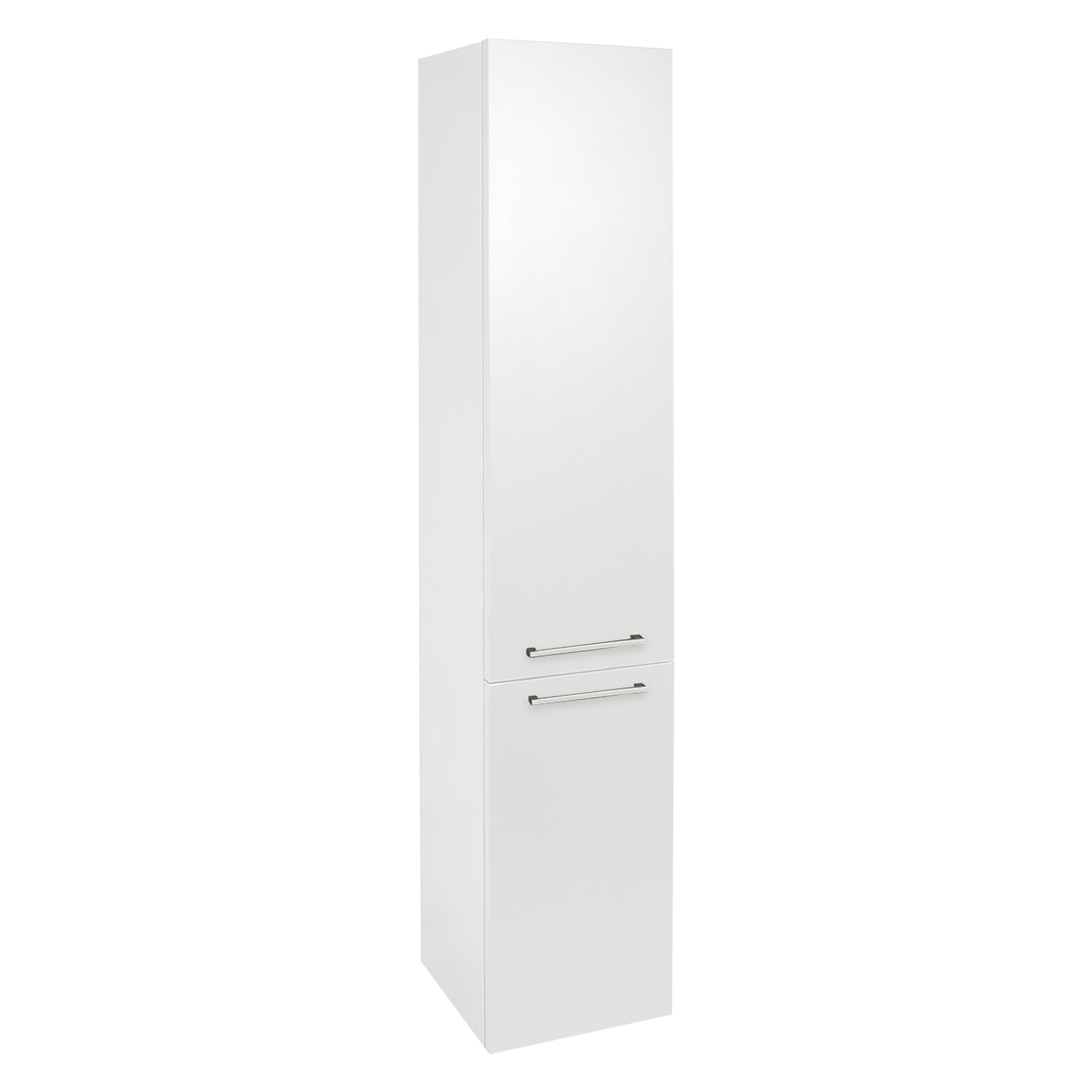 36.104.76 Differnz Somero hoge kast links/rechts hoogglans wit 150 x 30 x 25 cm