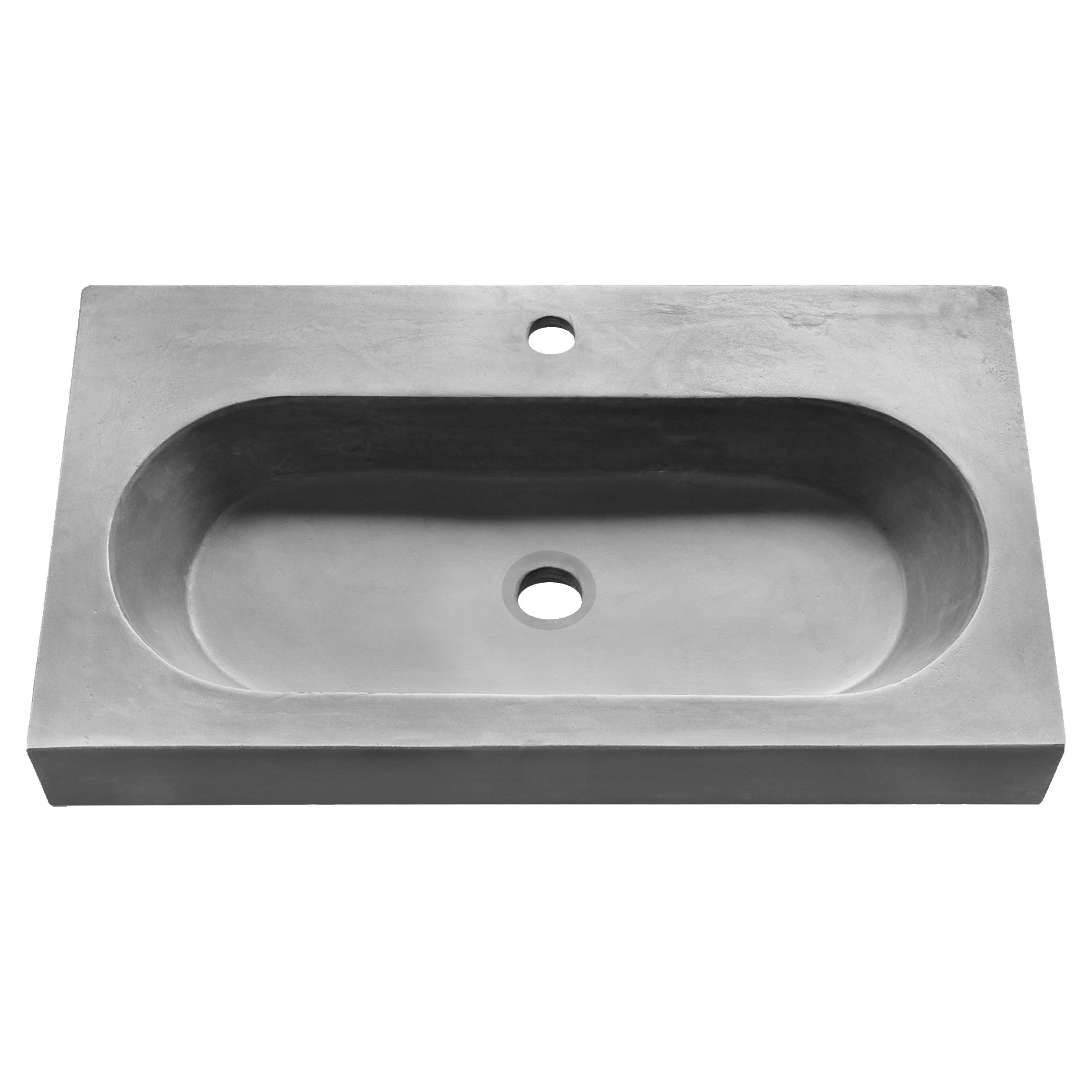 36.104.94 Differnz Somero wastafel 1 kraangat beton 60 x 38 x 9 cm (Mogelijke afwijking: +3/-6 mm)