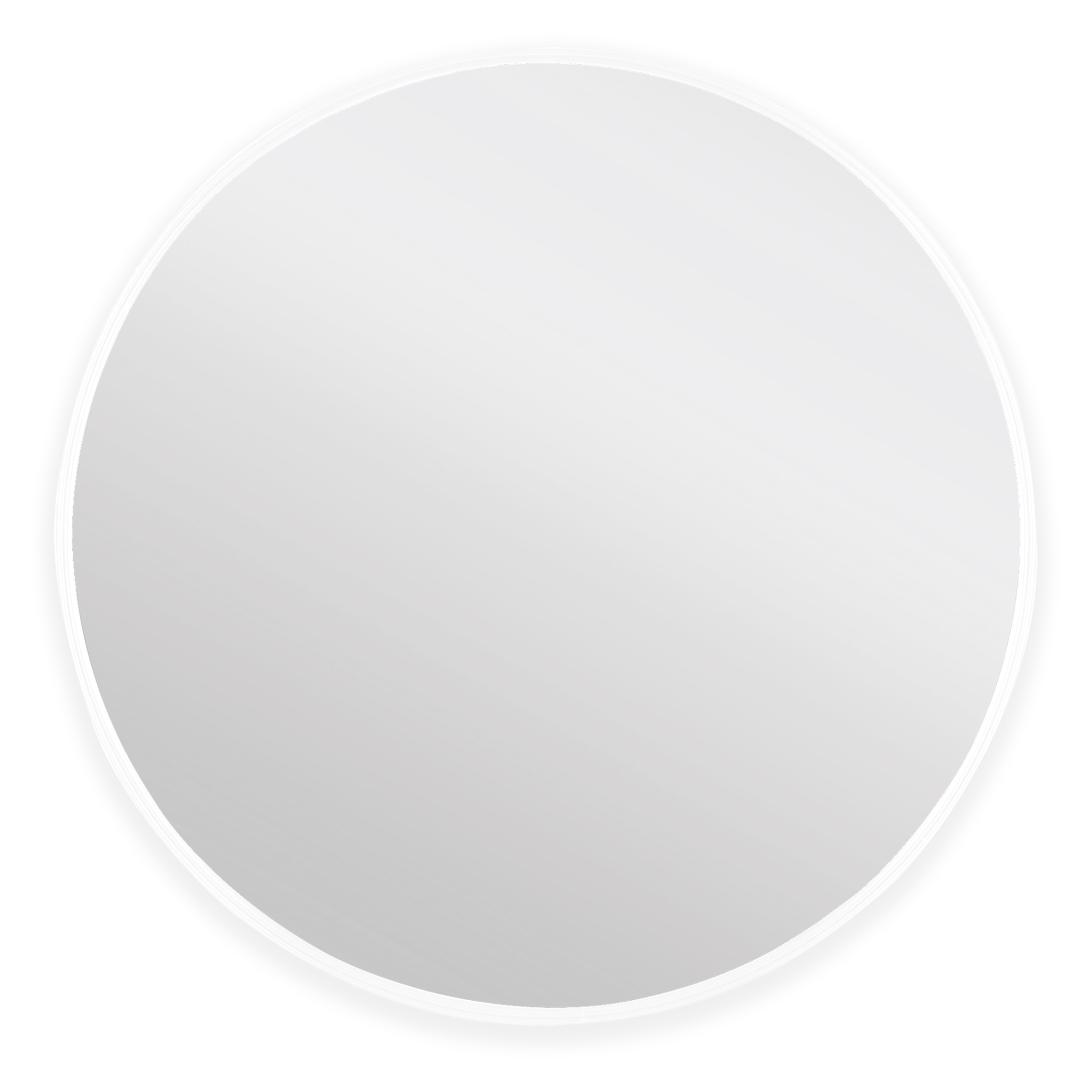 36.210.09 Differnz  spiegel rond wit 80 x 80 cm