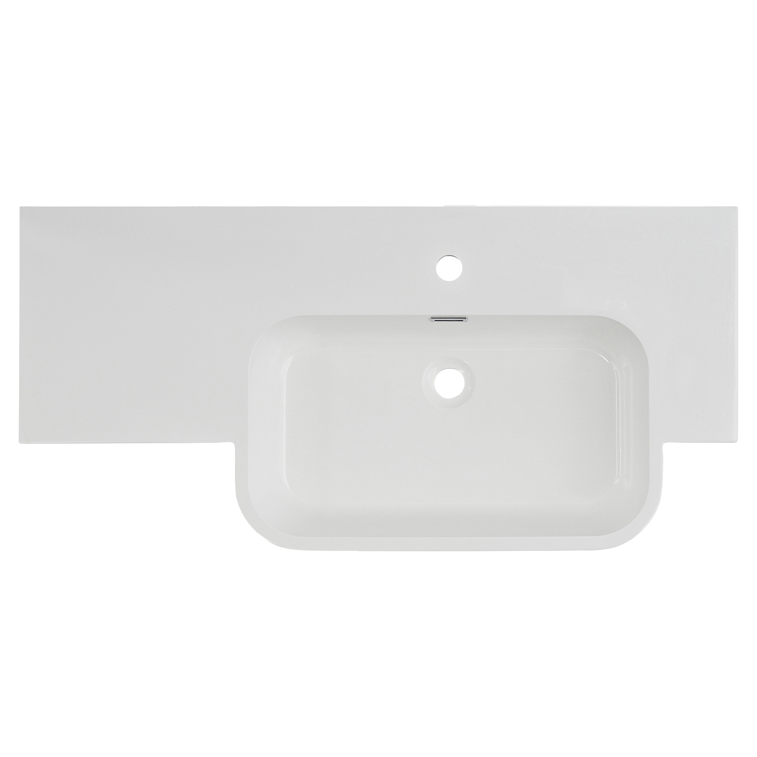 36.702.12  Fabulous wastafel  wit 100 x 48 x 15 cm