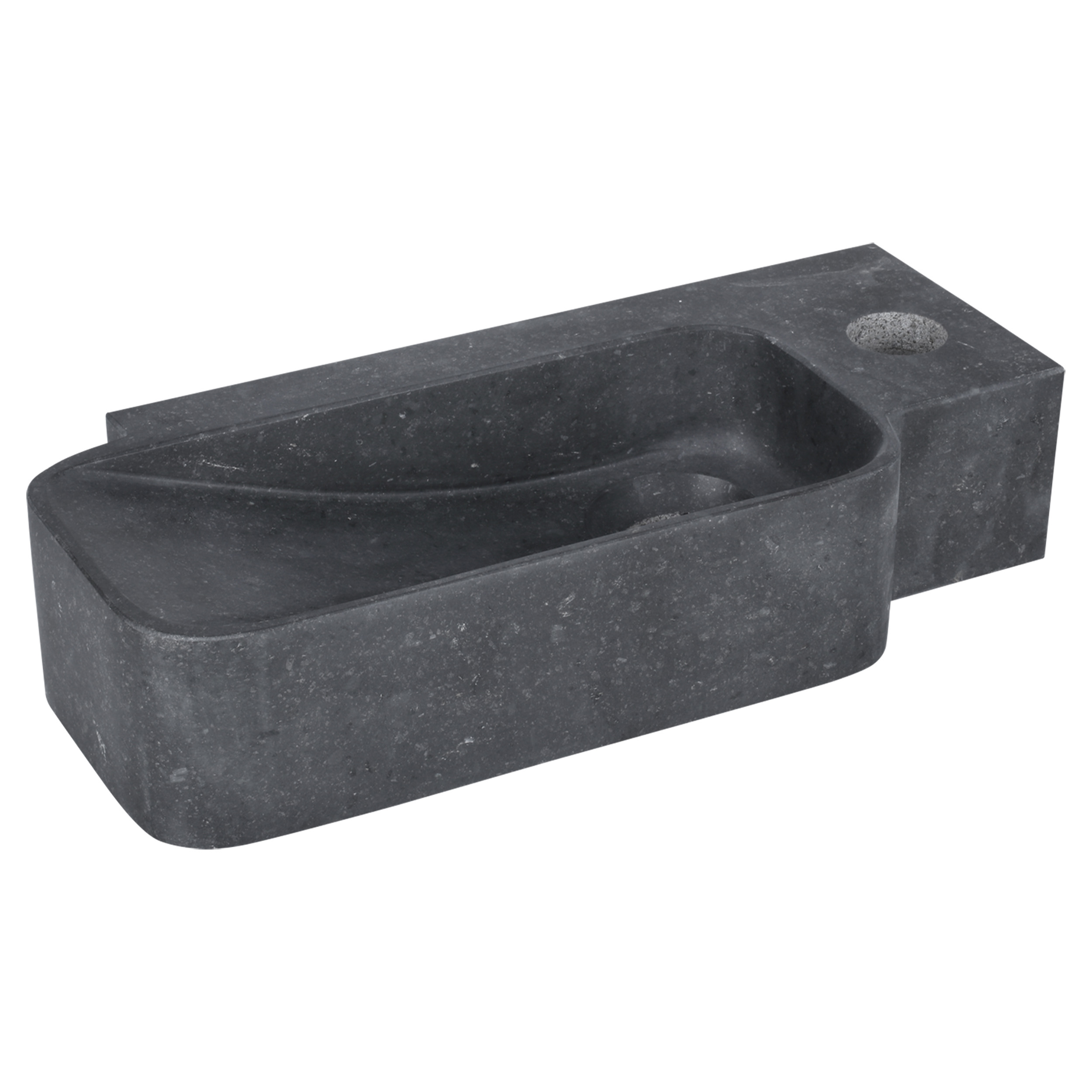 38.004.21 Differnz Reba fontein bombai black  36 x 16 x 8 cm