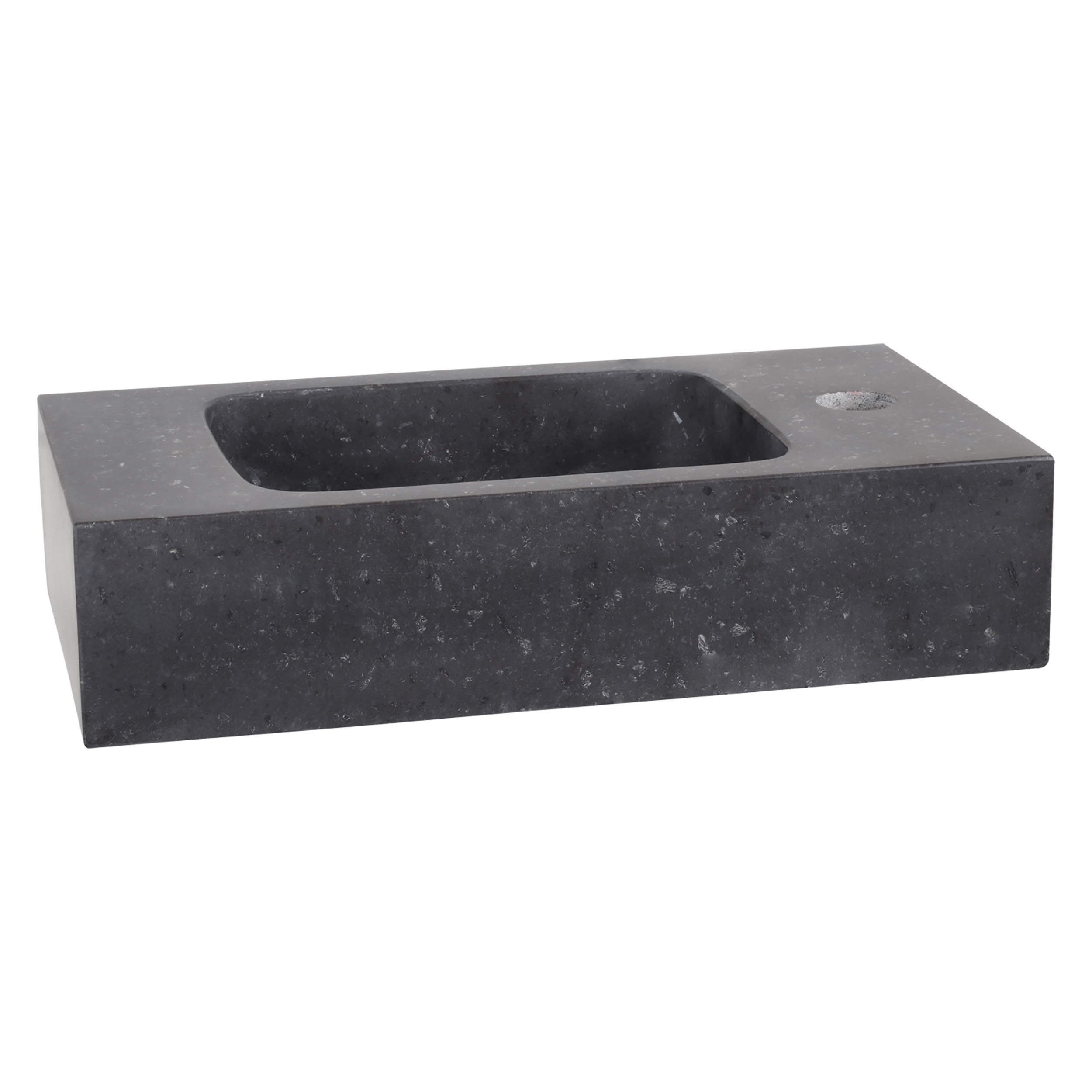 38.005.30 Differnz  fontein bombai black - natuursteen  40 x 22 x 9 cm