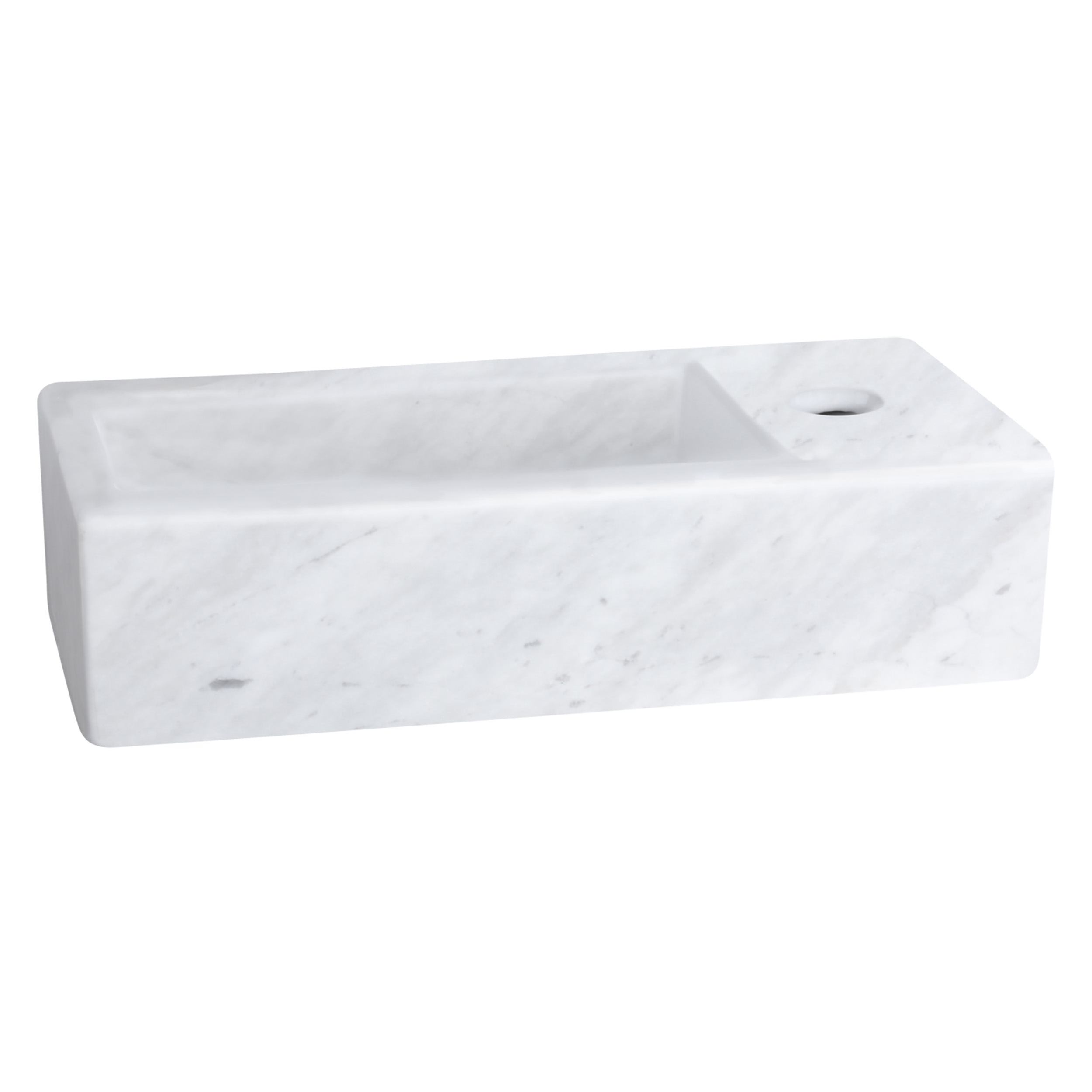 38.005.39 Differnz Helios fontein marmer wit 37.5 x 18.5 x 9.5 cm