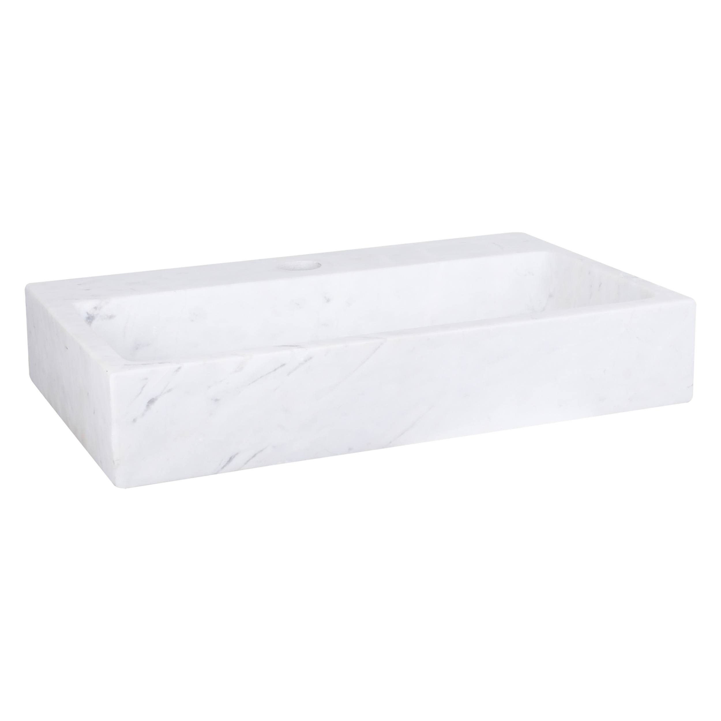38.005.40 Differnz Flat fontein marmer wit 38 x 24 x 8 cm