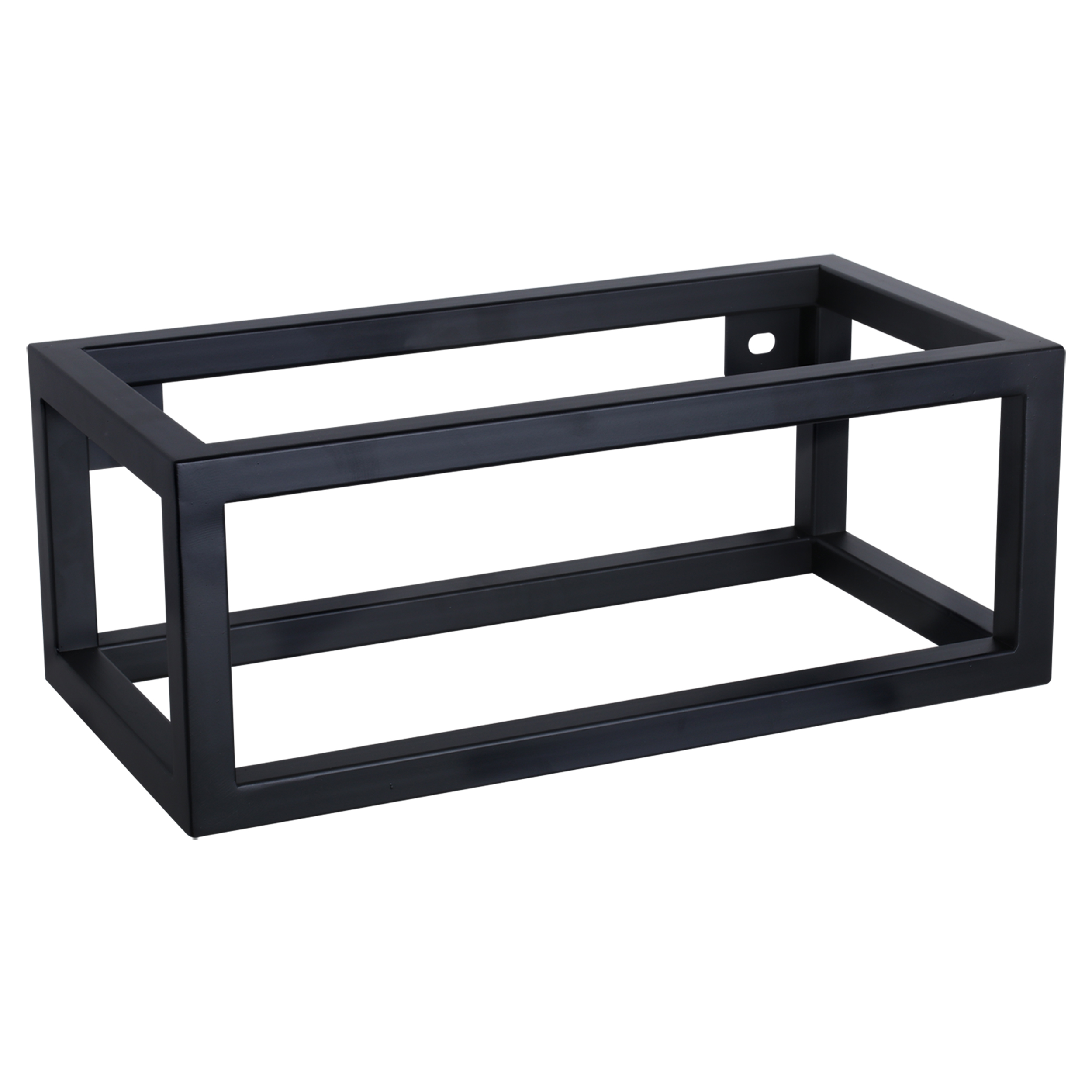 38.005.84 Differnz Hura L handdoekhouder voor fontein zwart 40 x 22 x 15.5 cm
