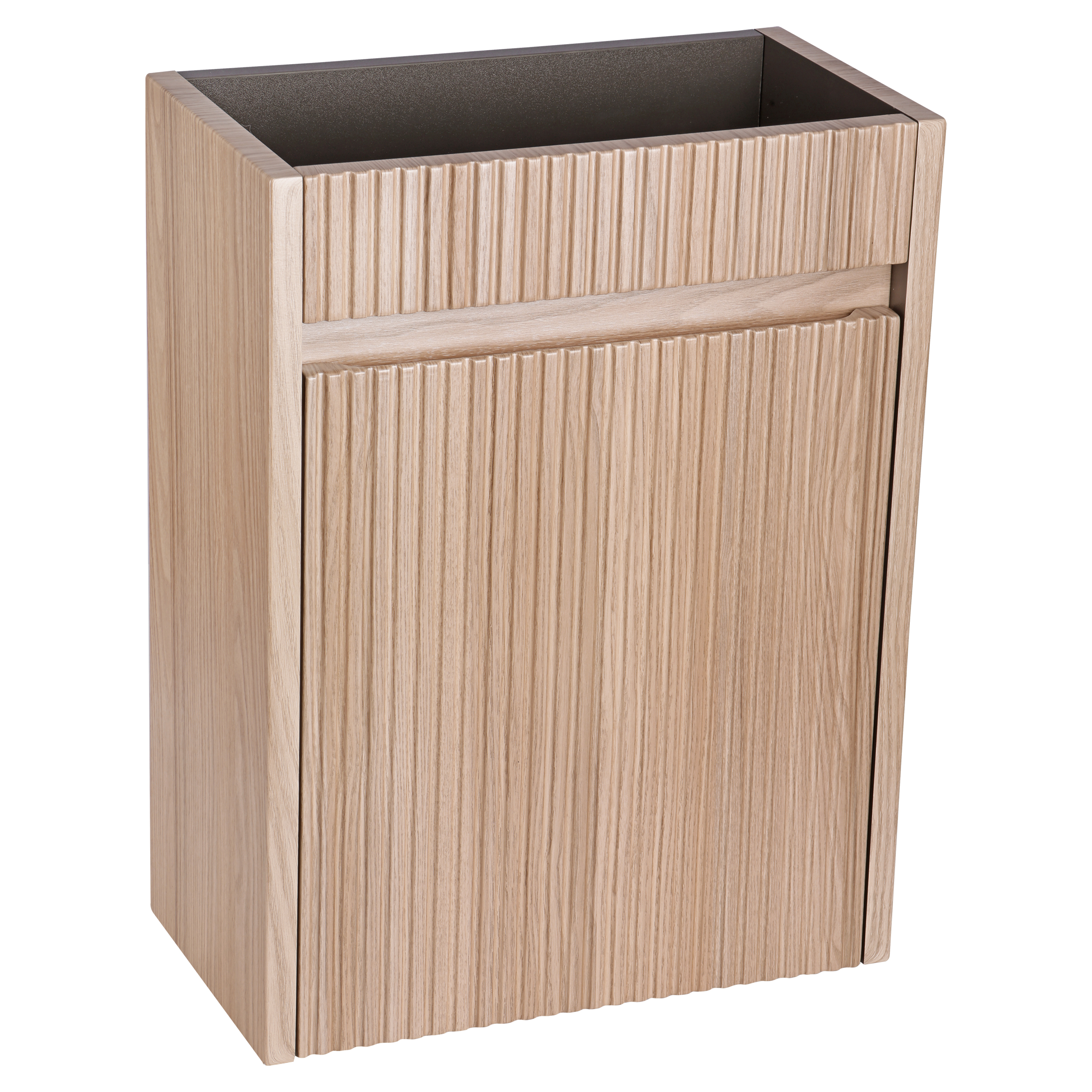 38.006.32 Differnz Hura L meubel links/rechts - knock down - ribbel eiken 40 cm