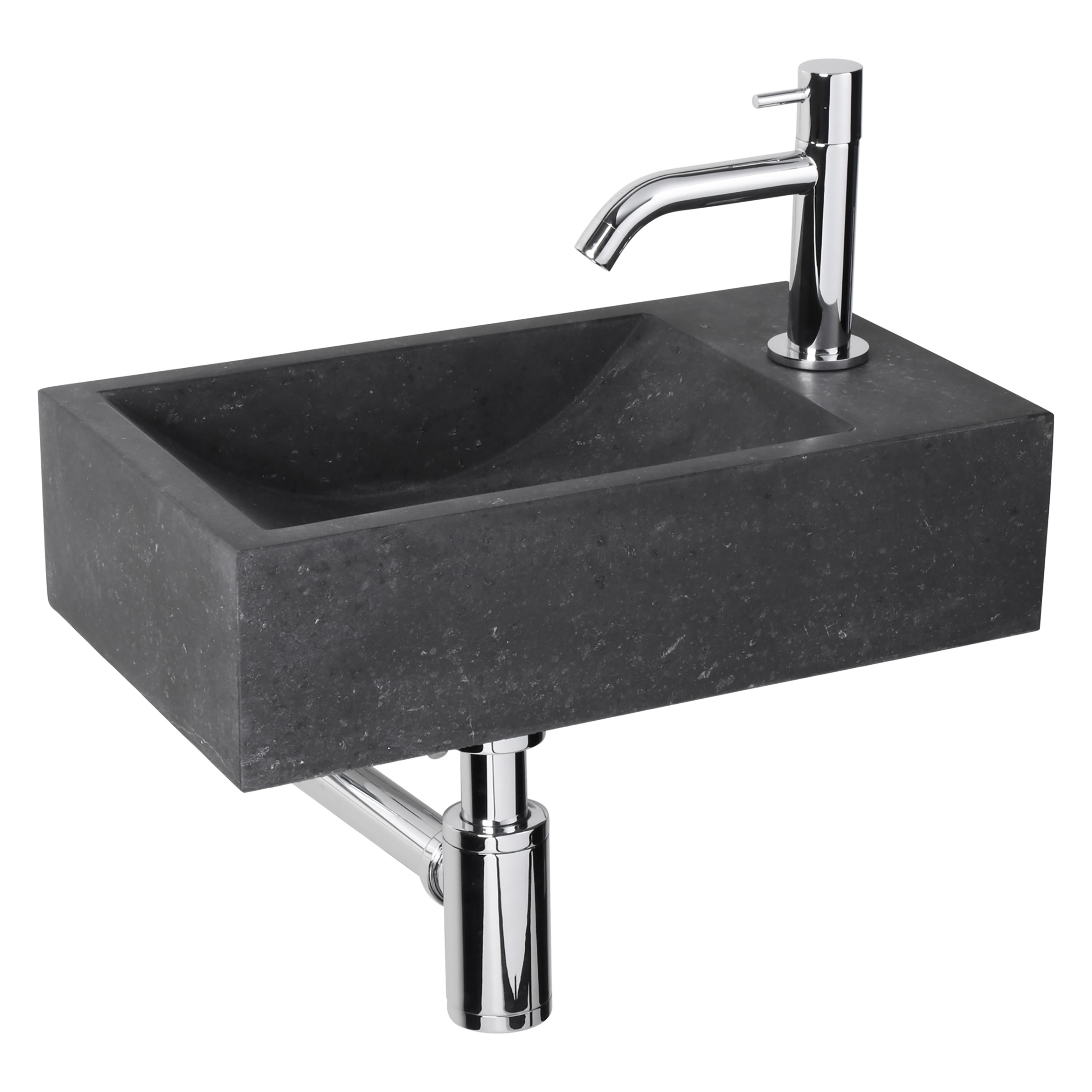 38.007.00 Differnz Patra fonteinset  zwart 40 x 23 x 11 cm