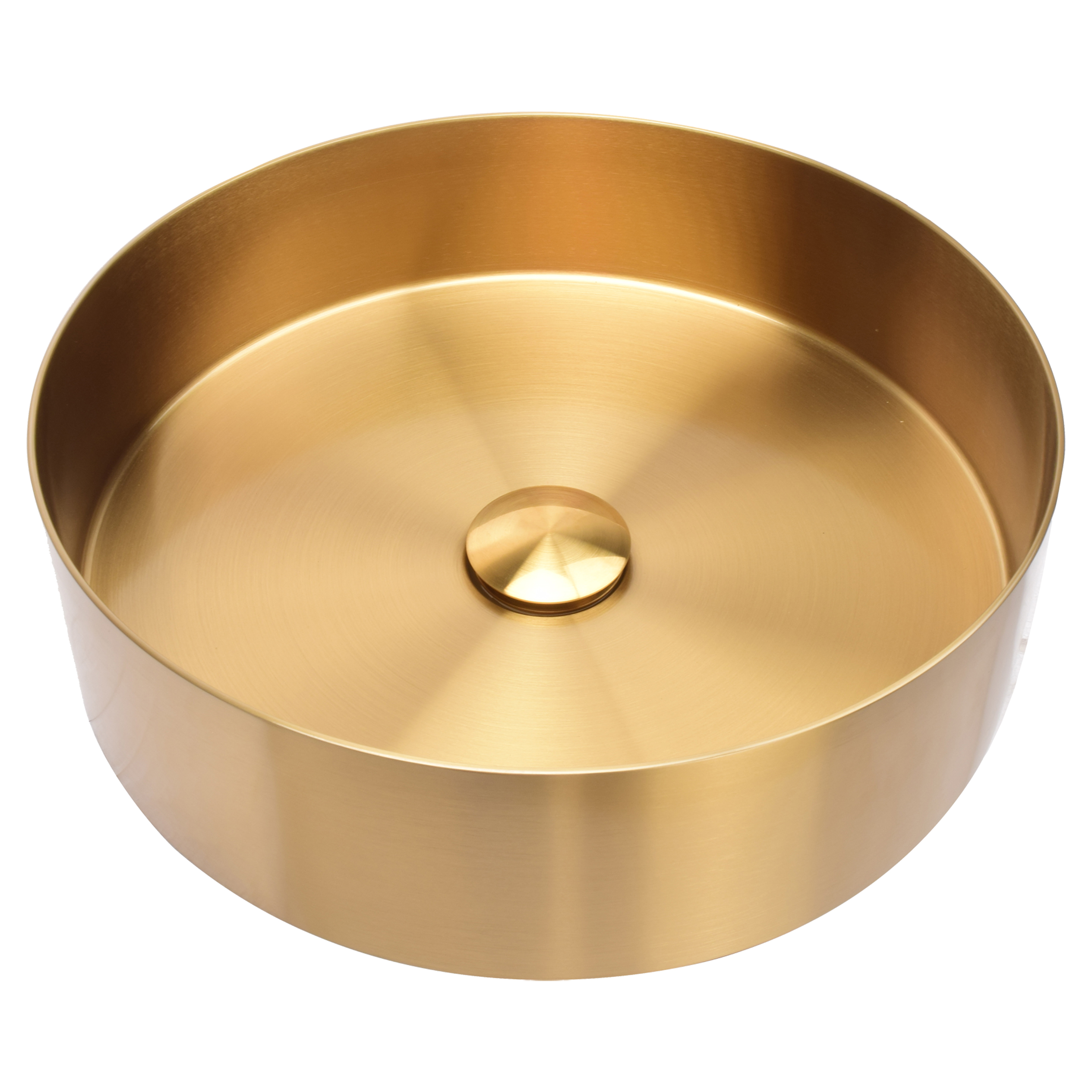38.010.72 Differnz  waskom RVS goud Ø 40 x 11 cm