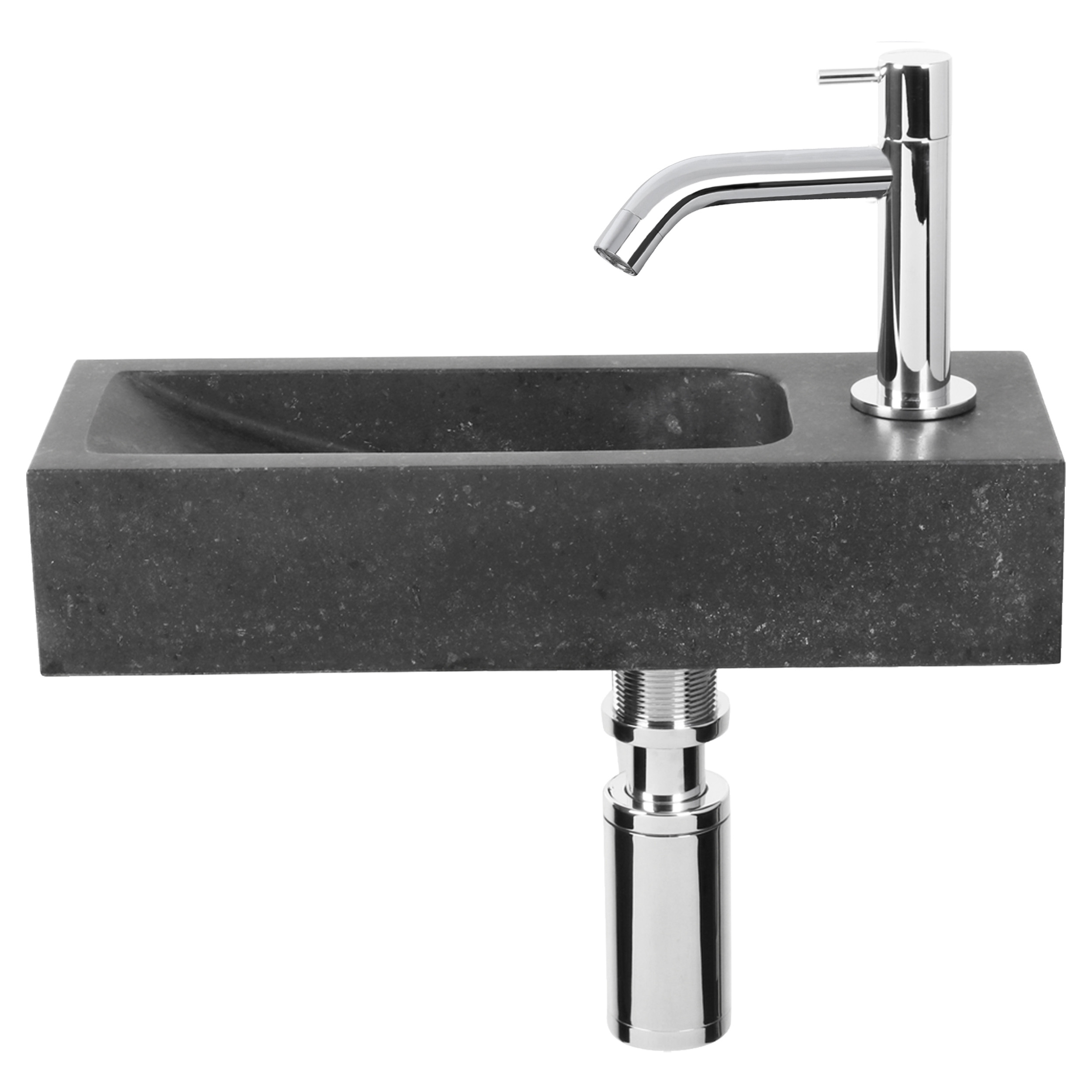 38.026.00 Differnz Luxor fonteinset  zwart 38 x 14 x 8 cm
