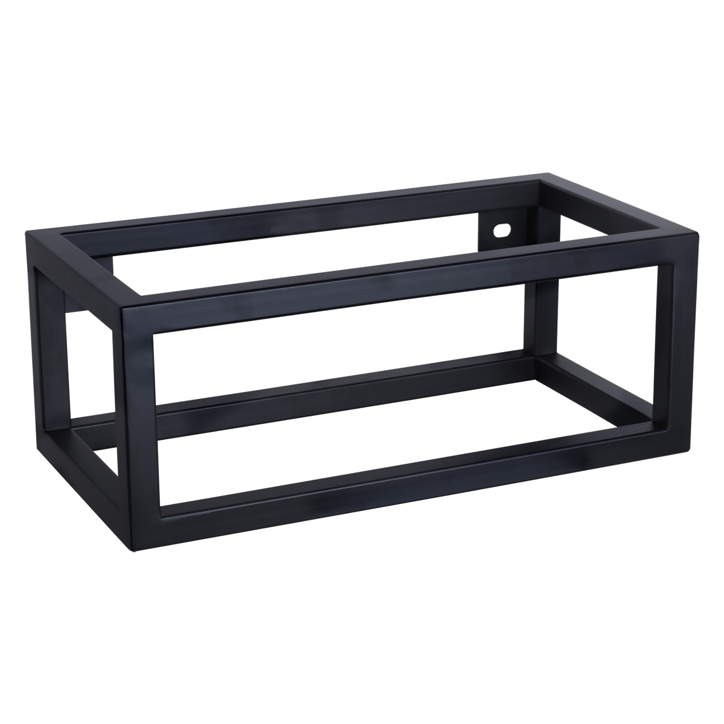 38.215.01 Differnz  handdoekhouder voor fontein zwart 40 x 22 x 15.5 cm