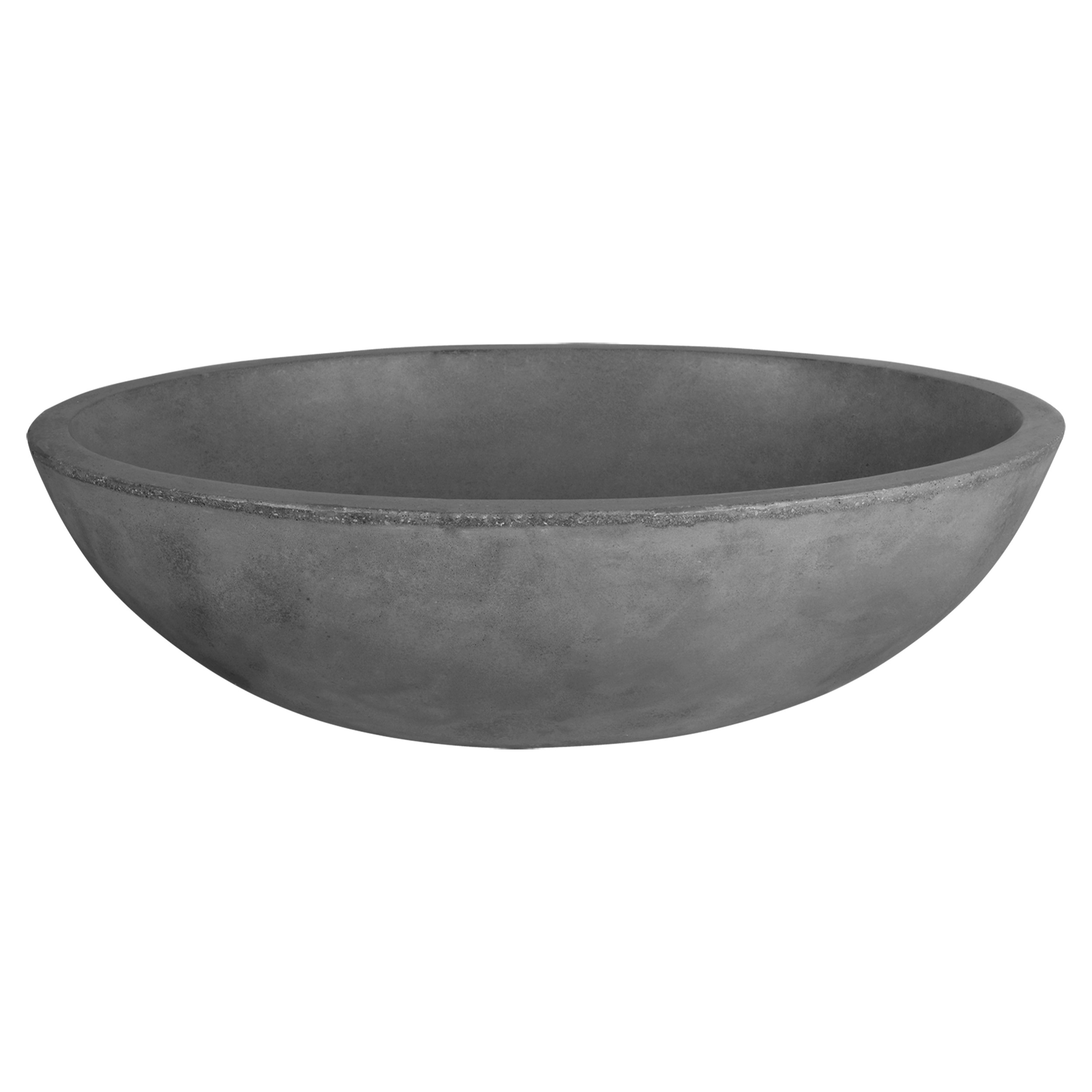38.251.24 Differnz Dias waskom beton donkergrijs 50 x 39 x 14 cm