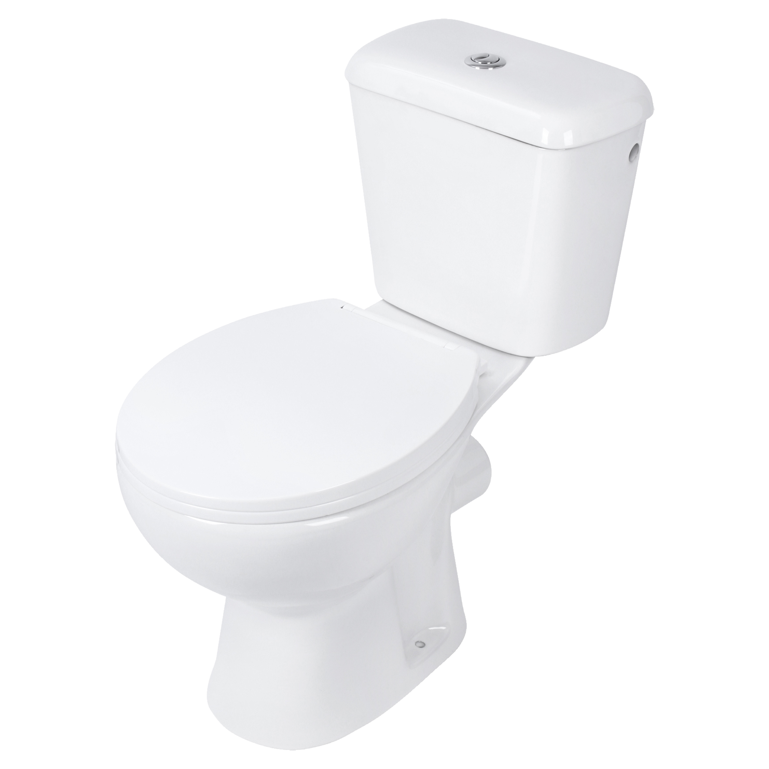 38.500.02 Differnz  toiletpot staand - PK uitgang - met reservoir - inclusief wc-bril wit 72 x 65.5 x 36.5 cm