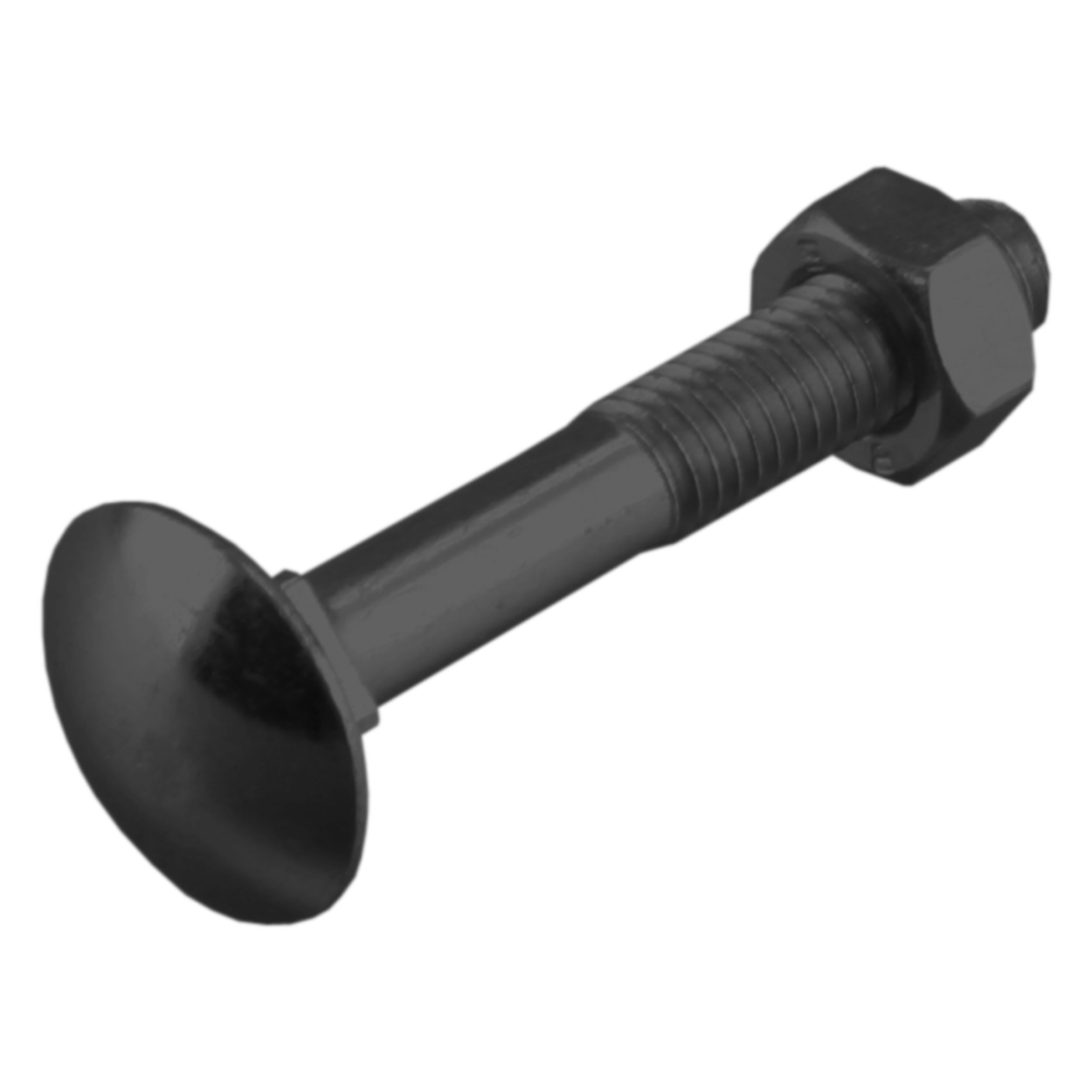 41.272.76   slotbout zwart gelakt  m 8 x 50 mm