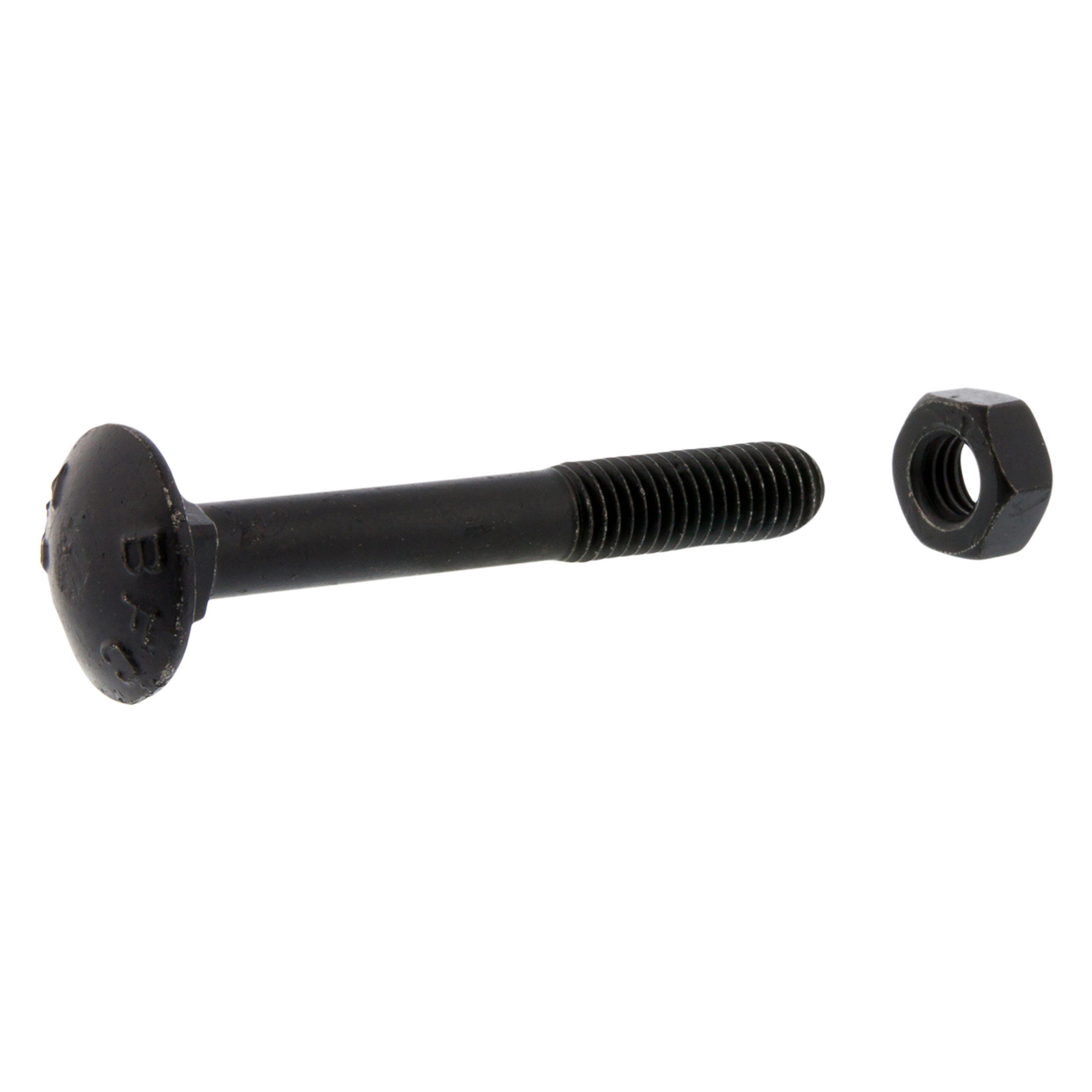 41.272.81   slotbout zwart gelakt  m 8 x 60 mm