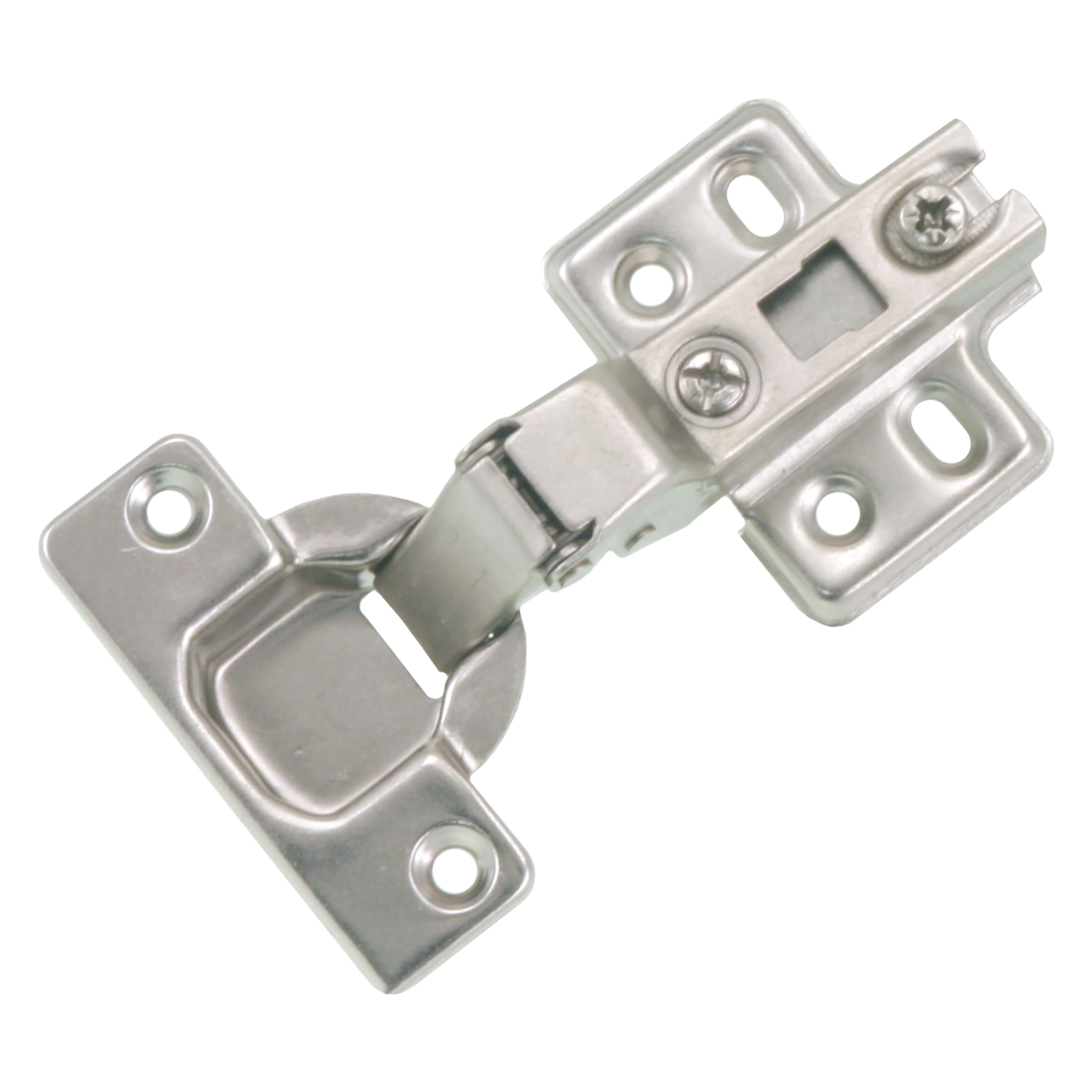 42.907.99   inboorscharnier inbouw - 1/2 opliggend - 110 gr - nikkel  35 mm