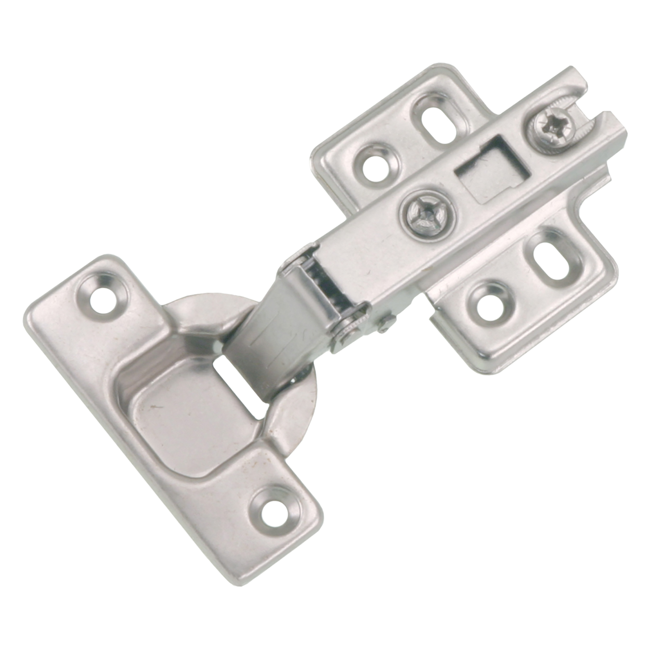 42.909.64   inboorscharnier inbouw - opliggend - 110 gr - nikkel  35 mm
