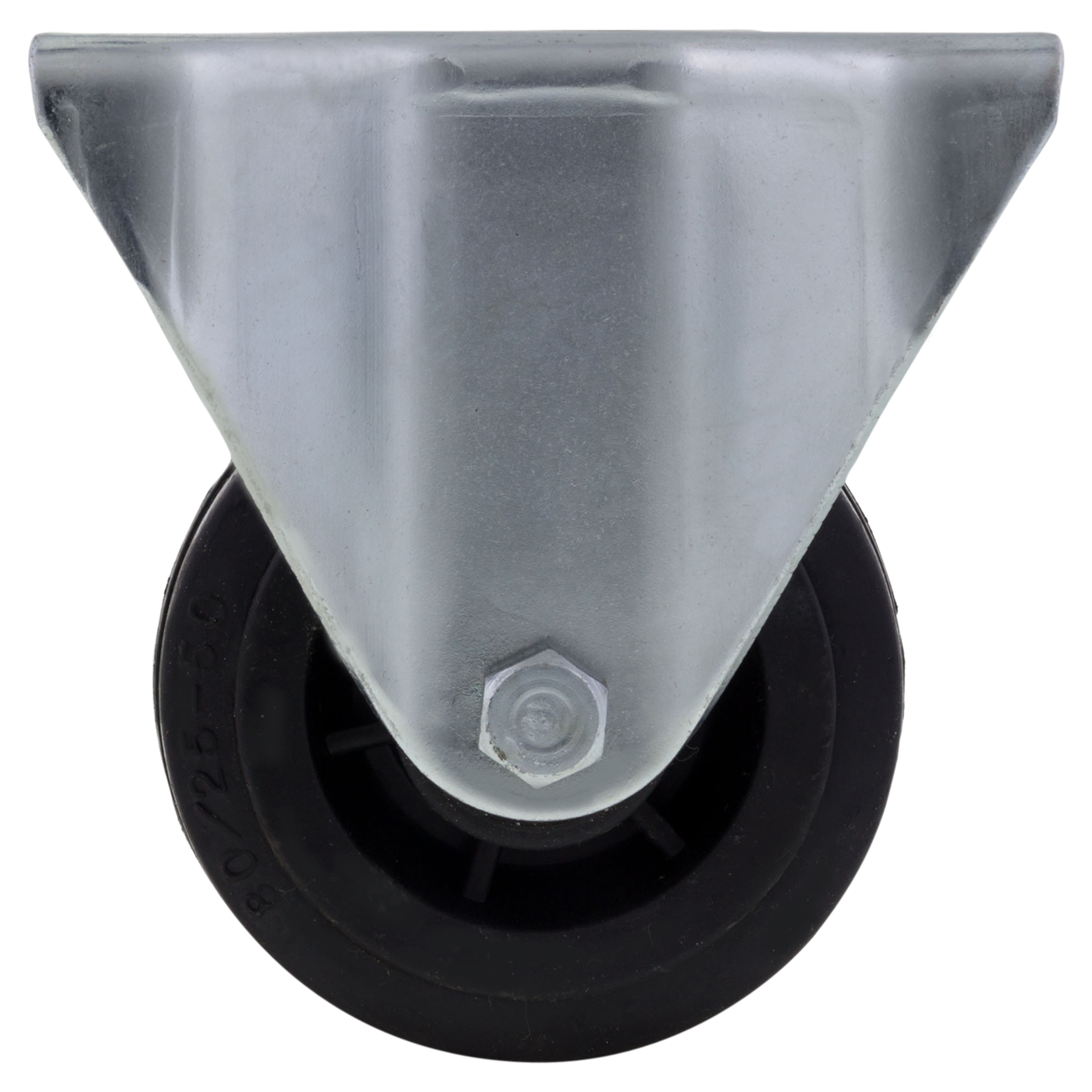 42.923.38   transportbokwiel glijlager - verzinkt - max 50 kg  80 mm