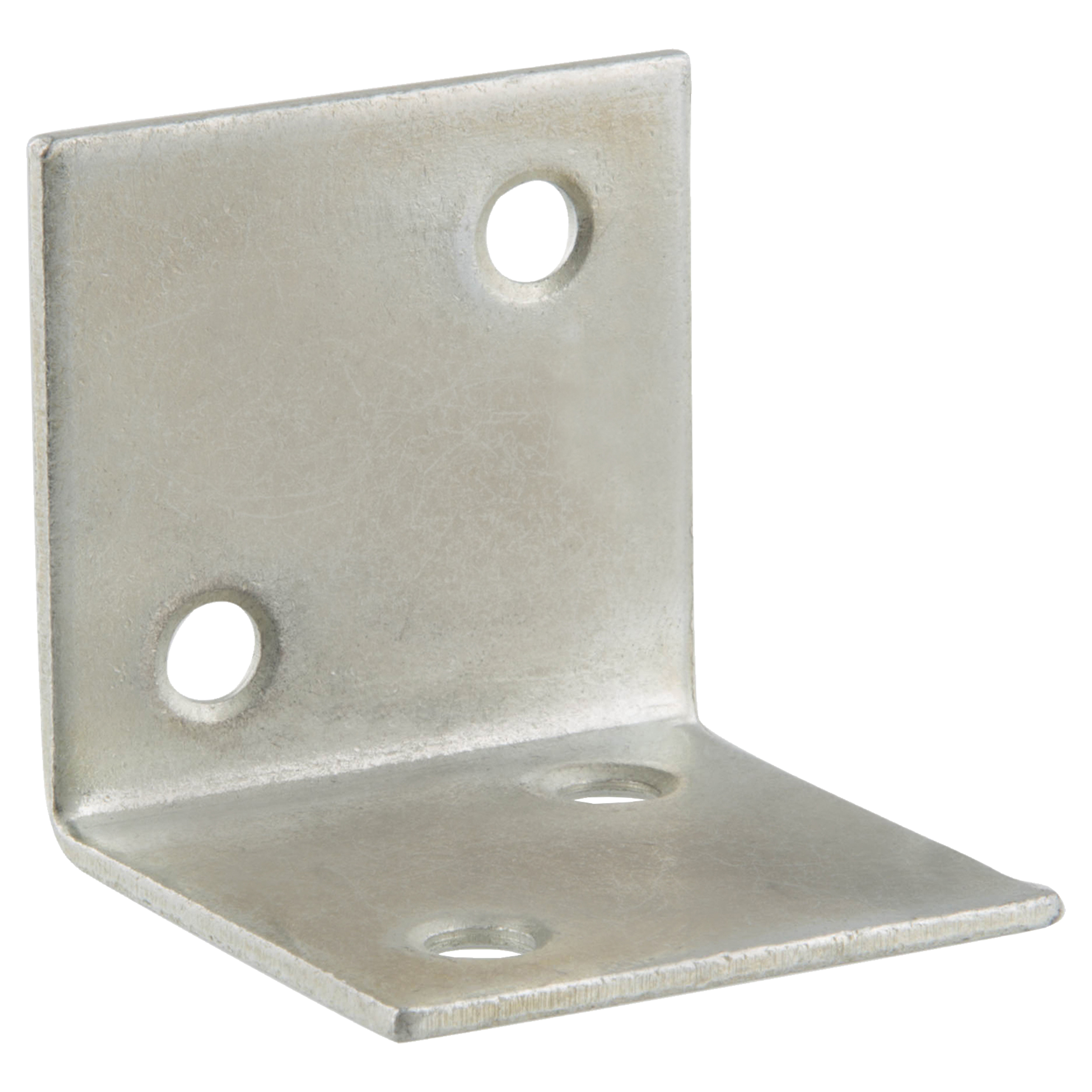43.000.07 Starx  versterkingshoek met verzonken schroefgaten - verzinkt  40 x 40 x 40 mm