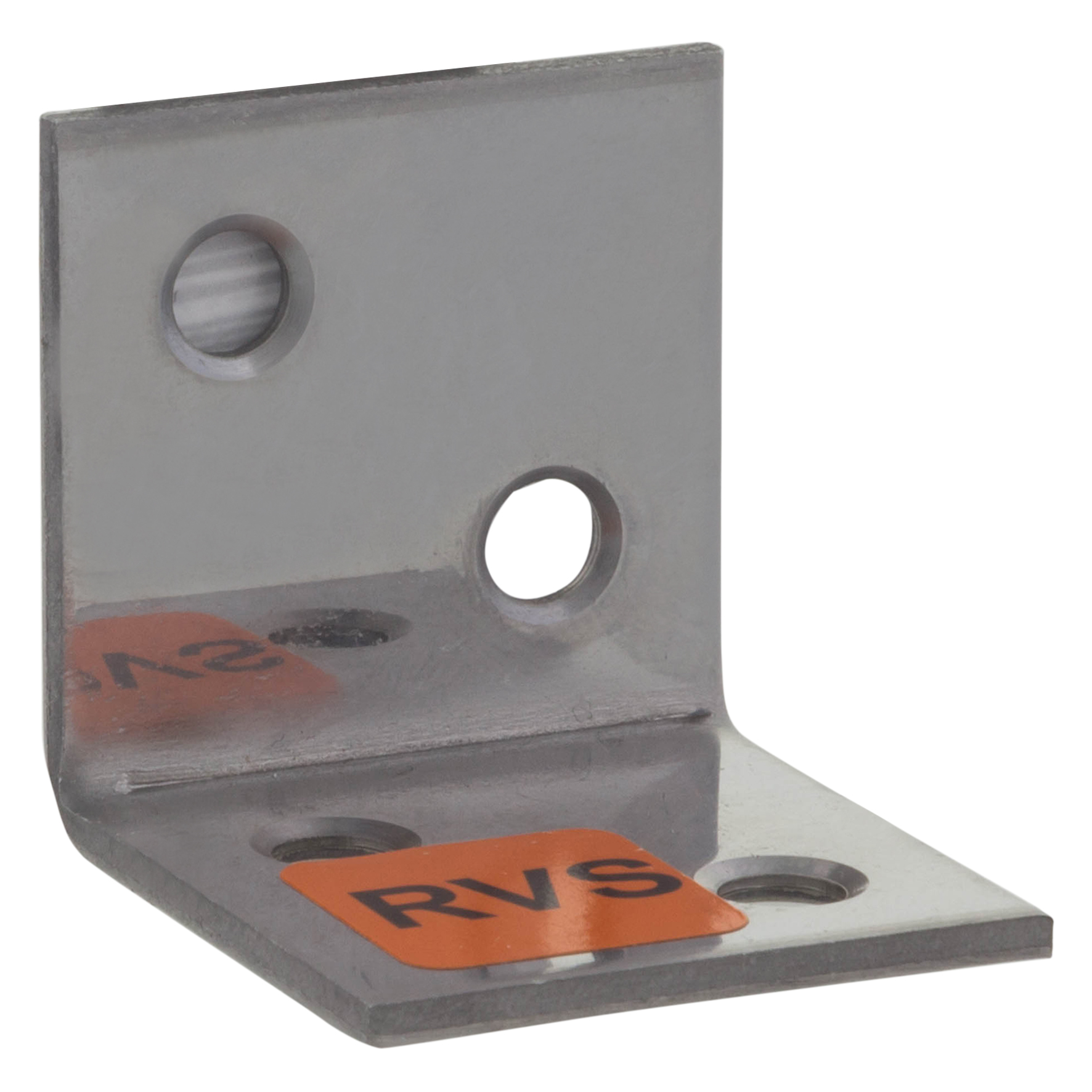 43.000.70 Starx  versterkingshoek met verzonken schroefgaten - RVS  30 x 30 x 30 mm