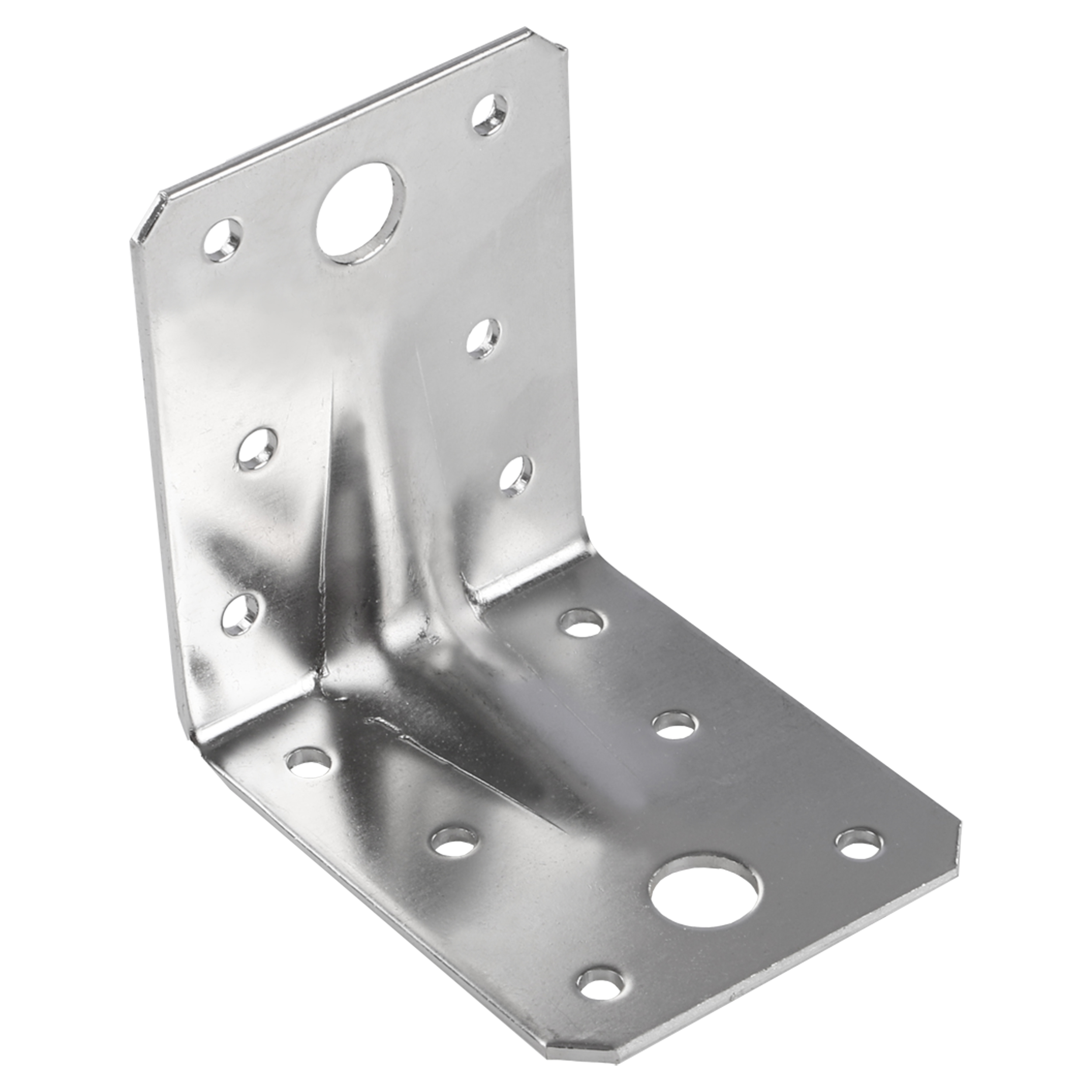 43.000.73 Starx  versterkingshoek met verzonken schroefgaten - RVS  70 x 70 x 55 mm