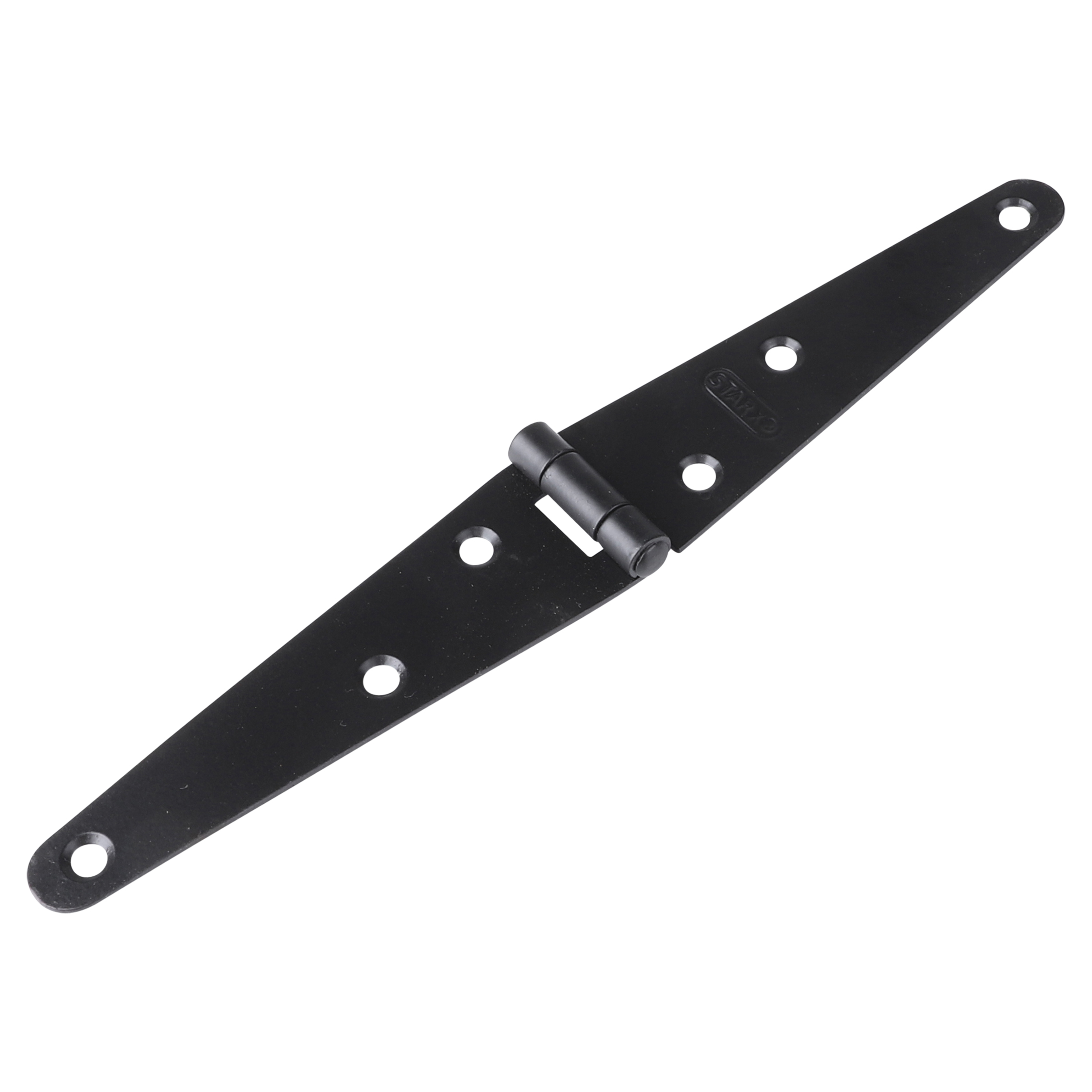 43.005.46 Starx  staartheng vlak - verzinkt zwart 100 mm