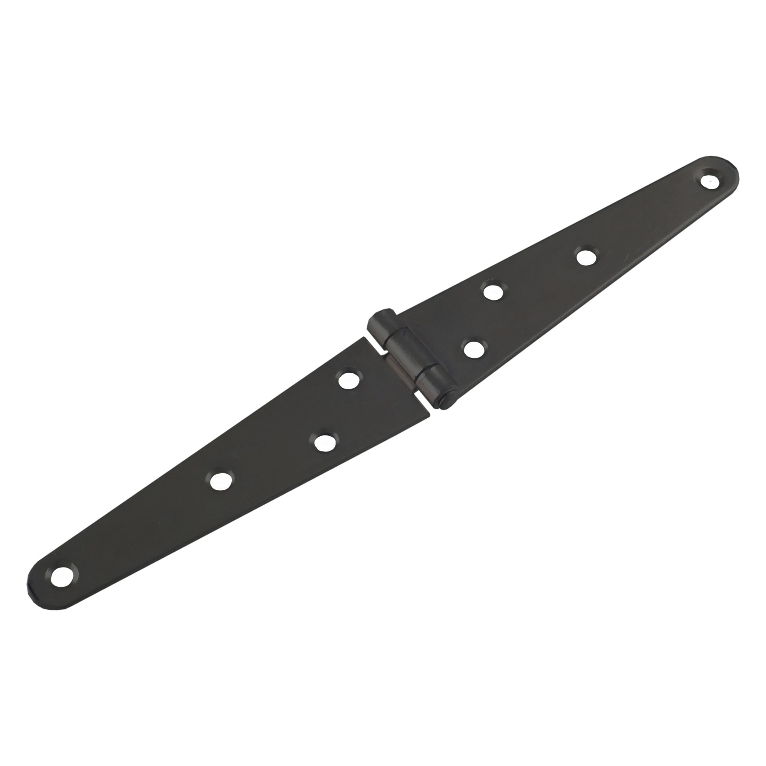 43.005.51 Starx  staartheng vlak - zwart gelakt  125 mm