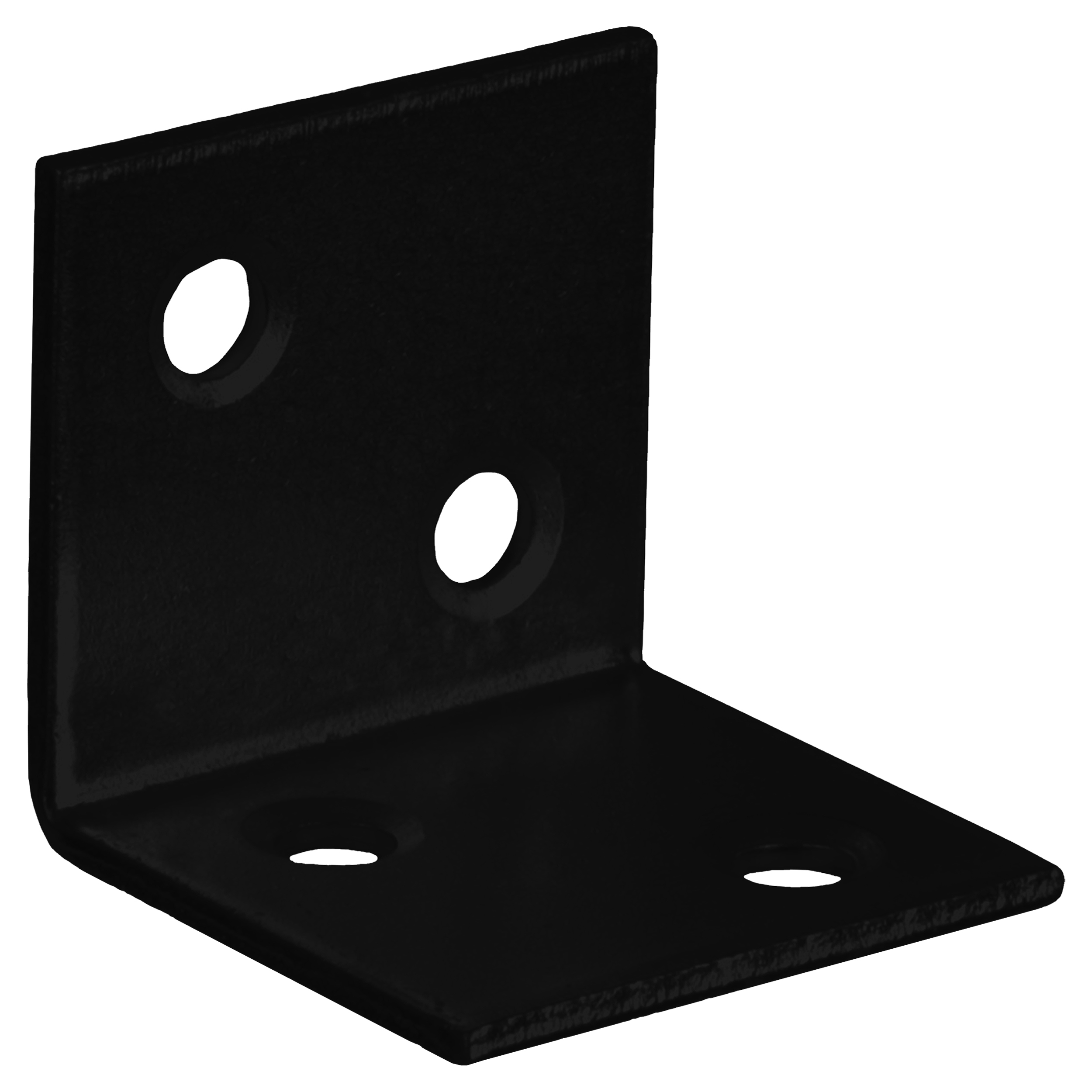 43.006.30 Starx  versterkingshoek met verzonken schroefgaten zwart 30 x 30 x 30 mm