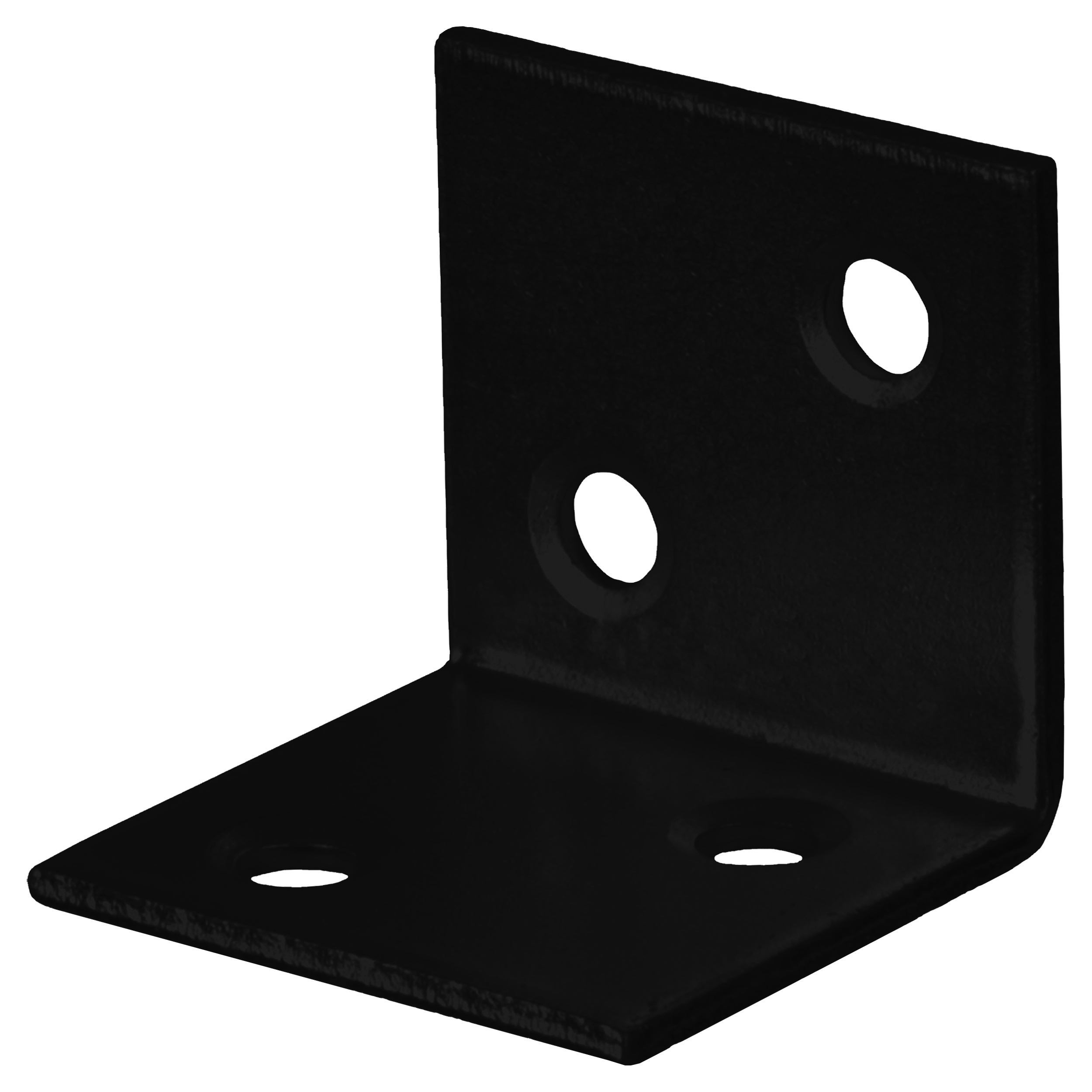 43.006.31 Starx  versterkingshoek met verzonken schroefgaten zwart 40 x 40 x 40 mm