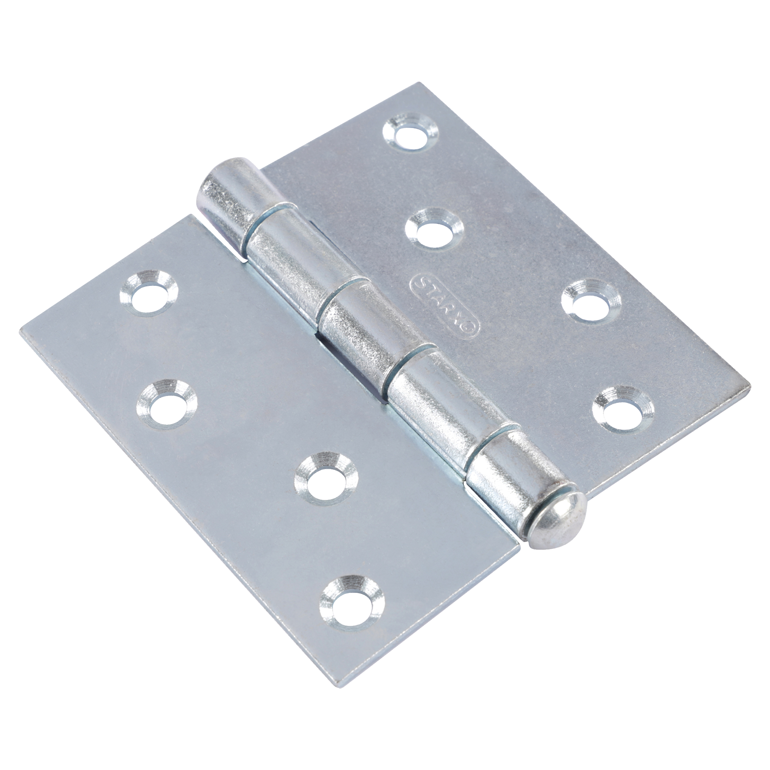 43.010.07 Starx  scharnier vierkant model - met losse pen - verzinkt  89 x 89 mm