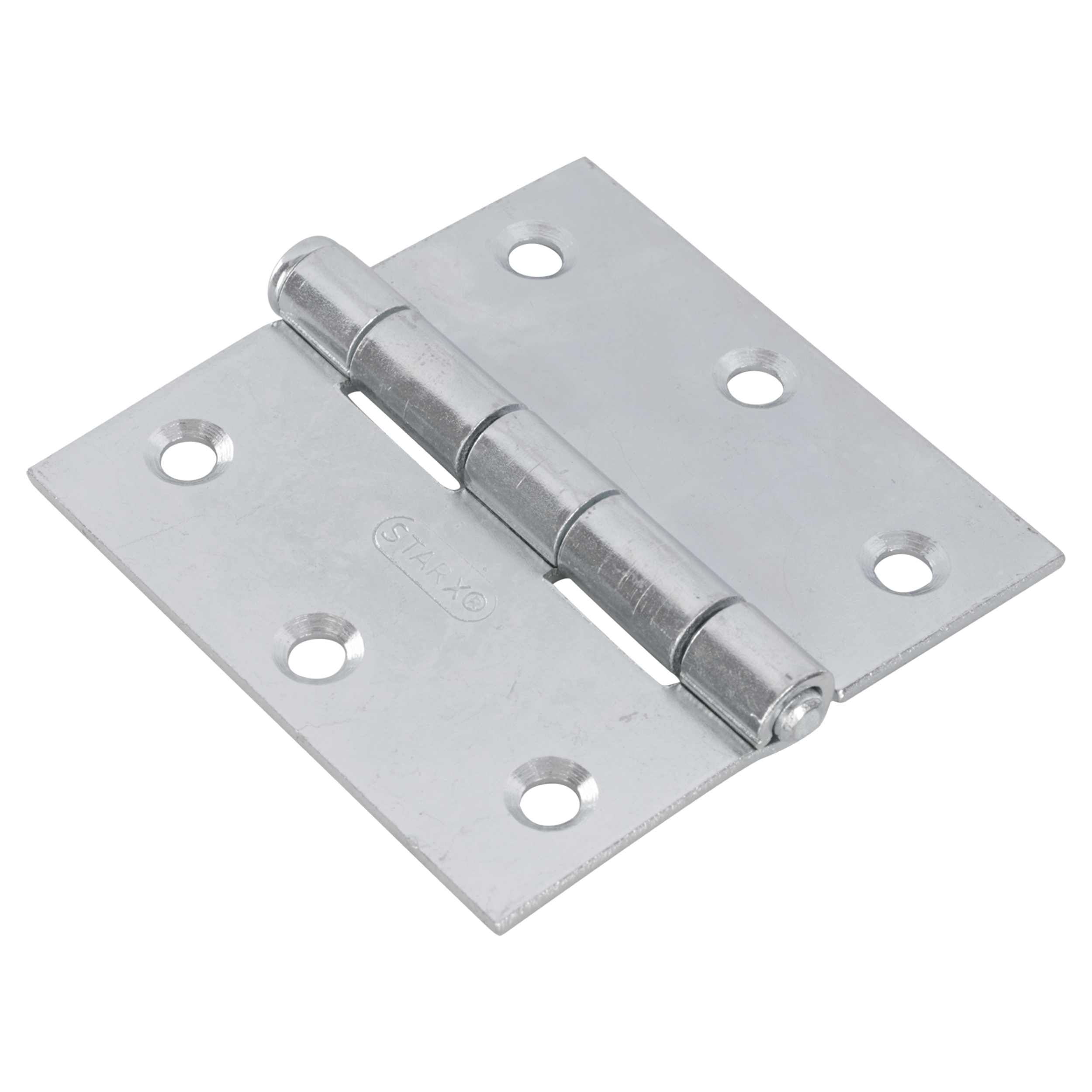 43.010.63 Starx  scharnier vierkant model - met losse pen - verzinkt  76 x 76 mm