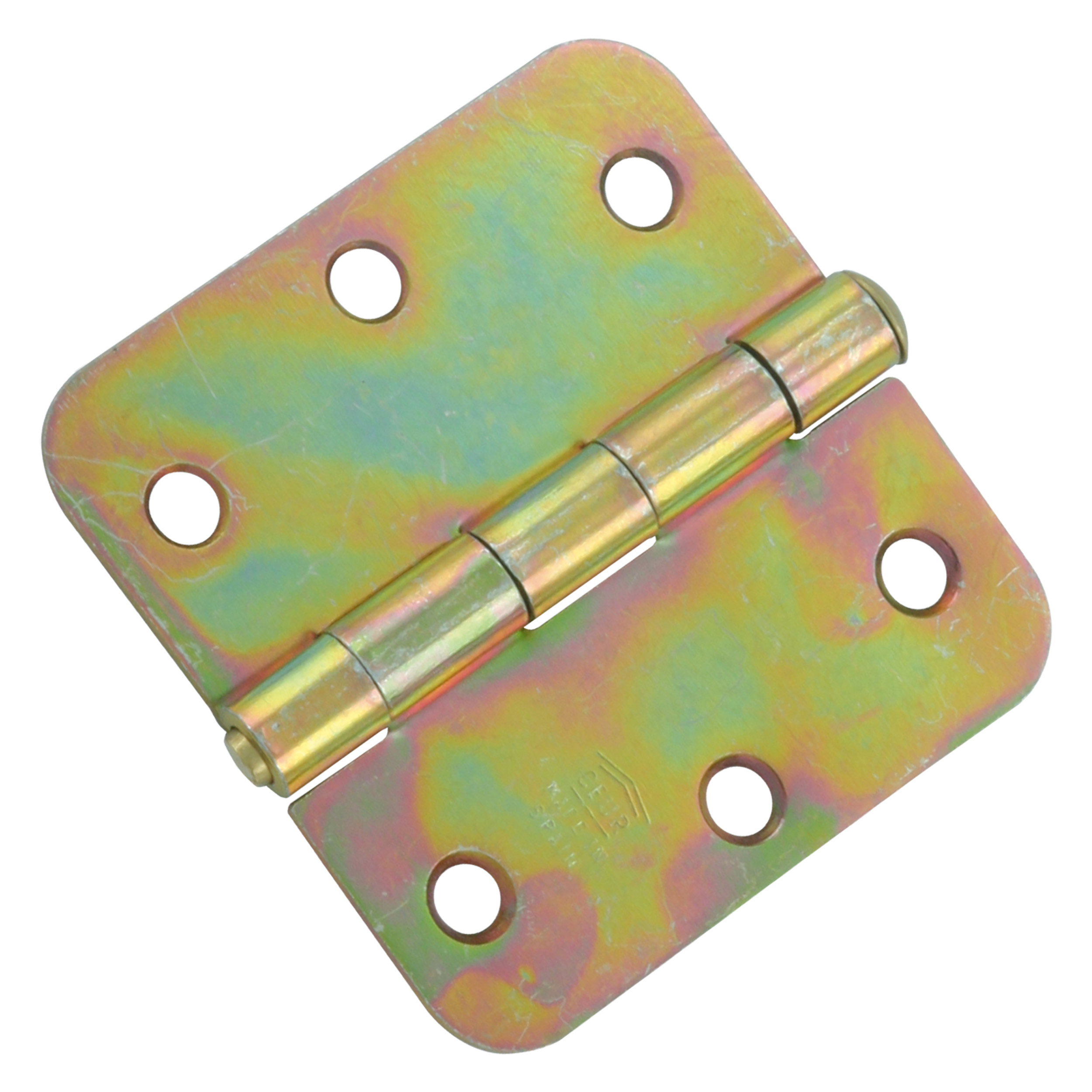 43.010.68 Starx  scharnier vierkant model - met losse pen - ronde hoek - verzinkt  90 x 90 mm