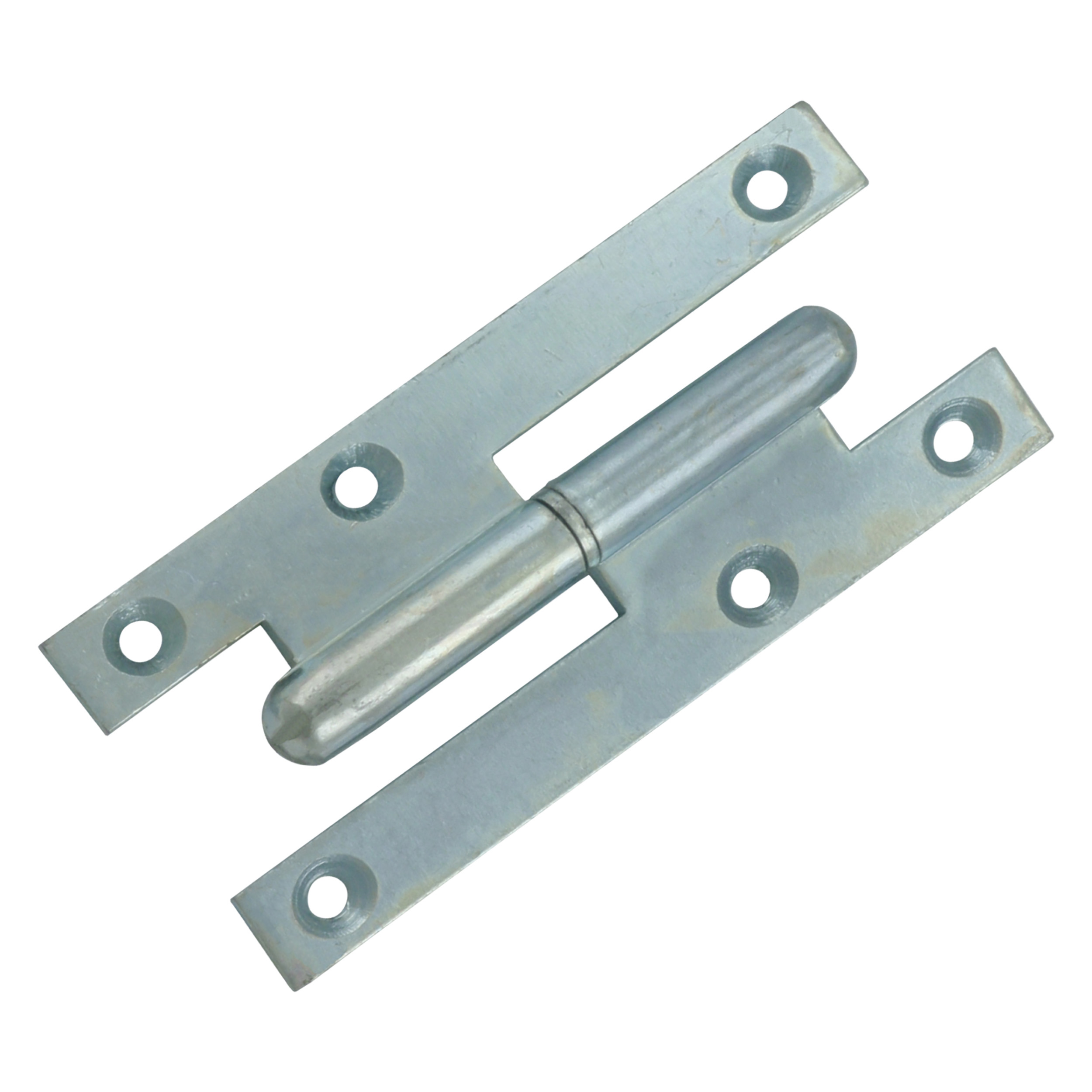 43.100.59 Starx  paumelle din rechts - hamburger model - verzinkt  140 x 57 mm