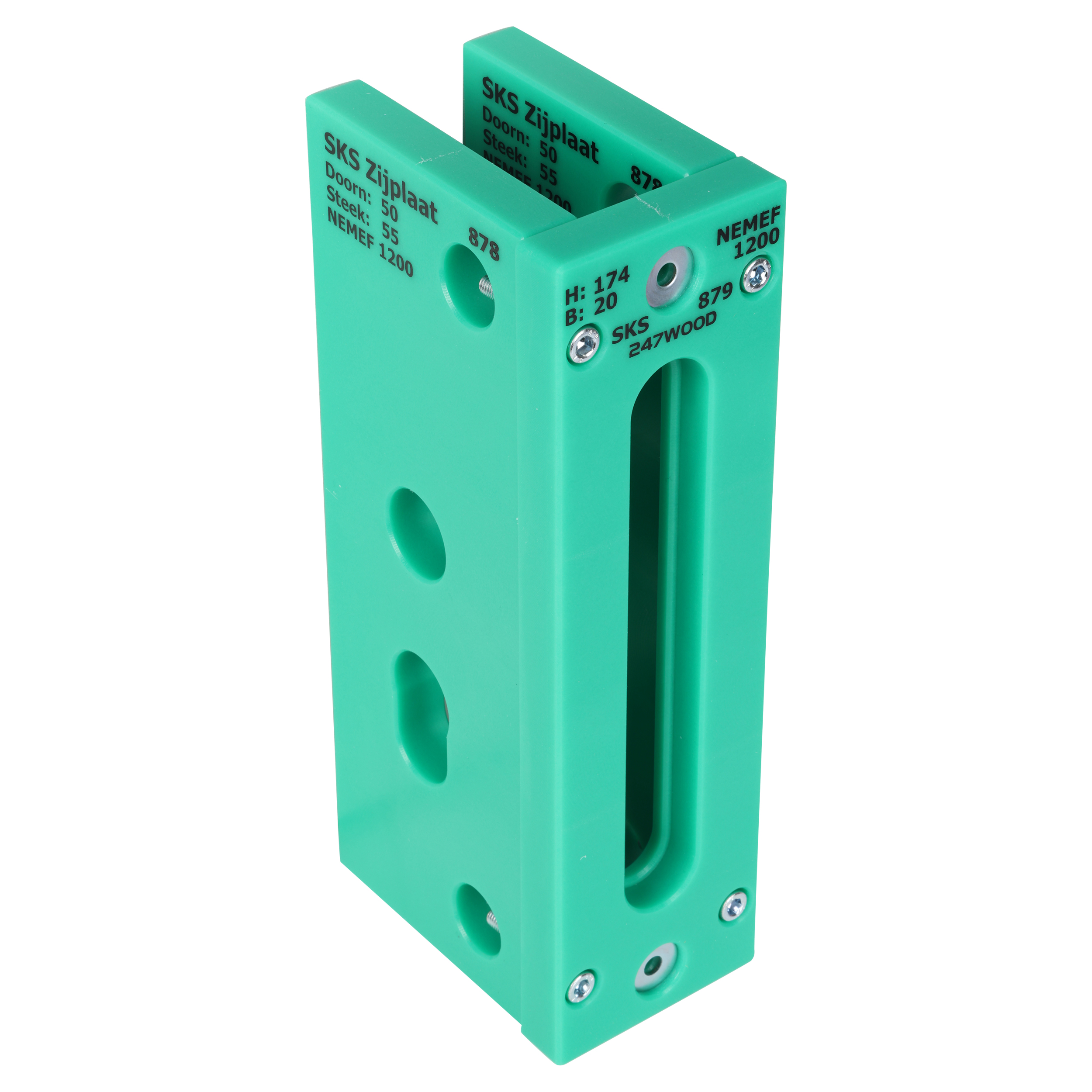 43.204.31   freesmal voor SKS Nemef 1200 set groen 