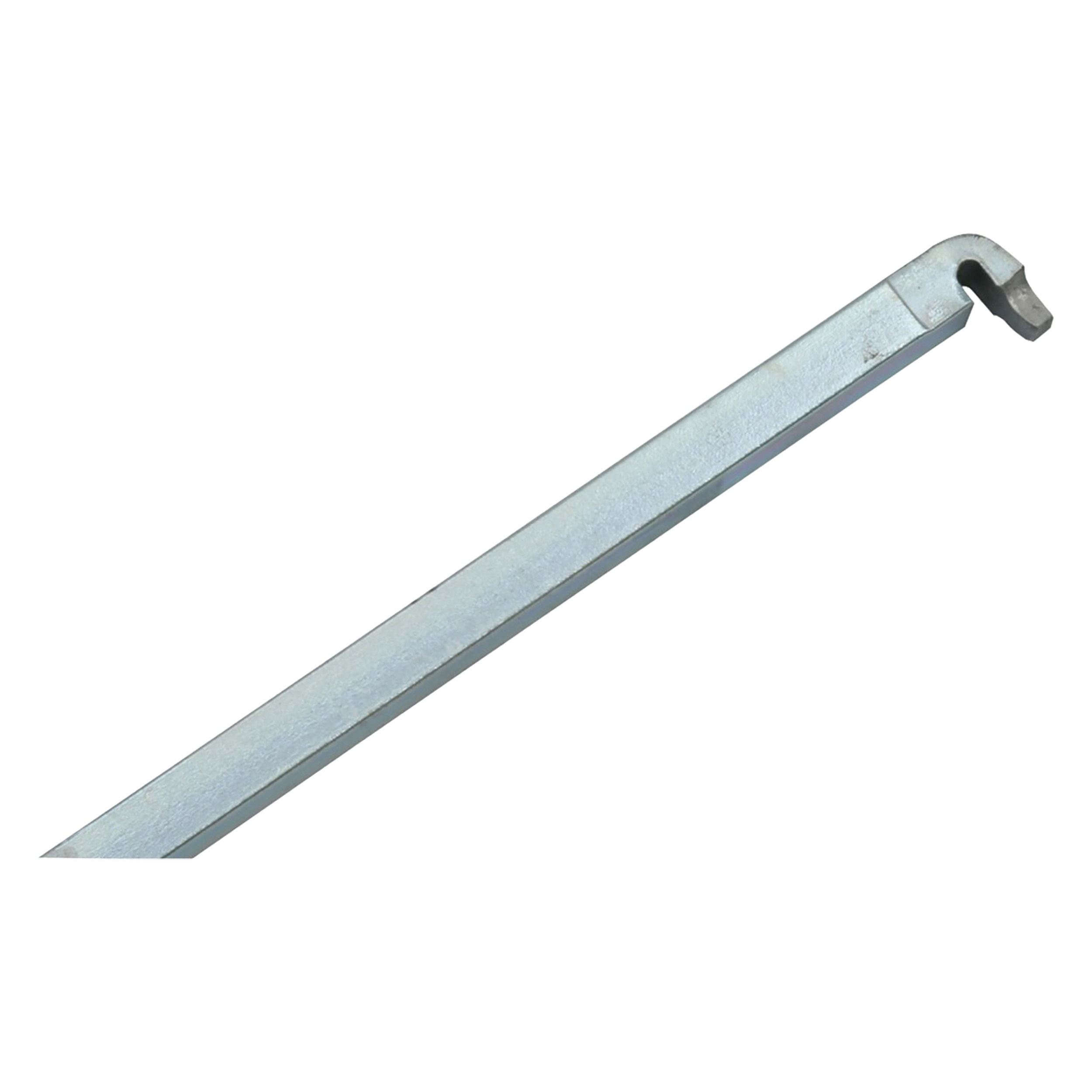 43.312.55 Nemef  krukespagnolet staaf - staalprofiel 9 mm - verzinkt  9 x 1500 mm