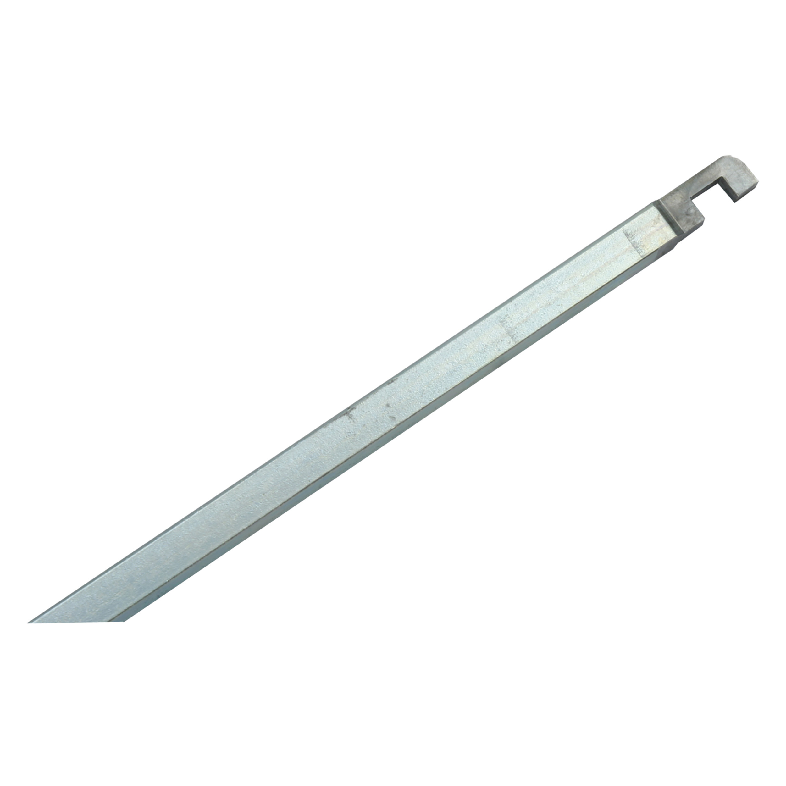 43.313.10 Nemef  pompespagnolet staaf - staalprofiel 13 mm - verzinkt  13 x 2500 mm