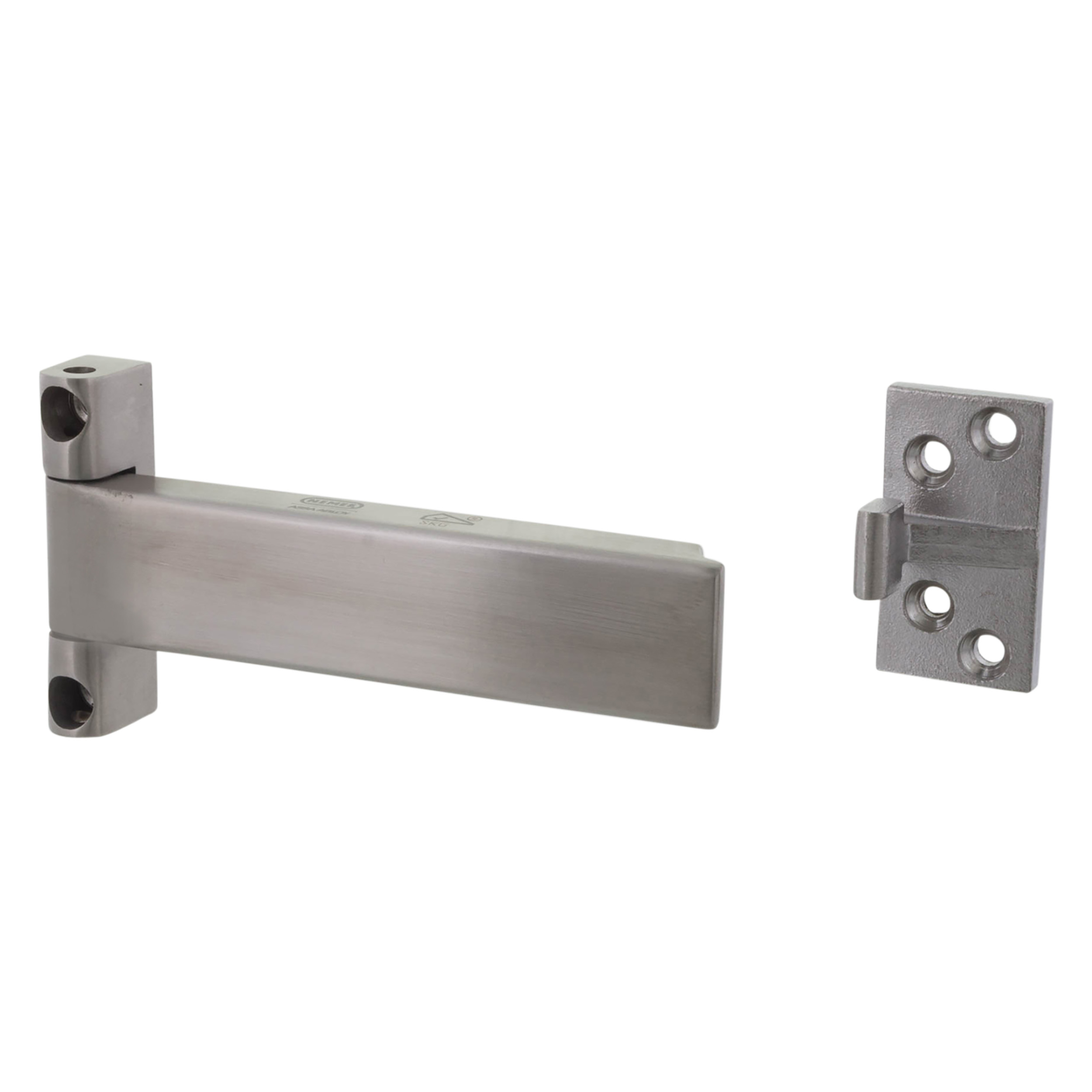 43.316.53 Nemef  kierstandhouder binnendraaiend - RVS  137 x 70 x 22 mm