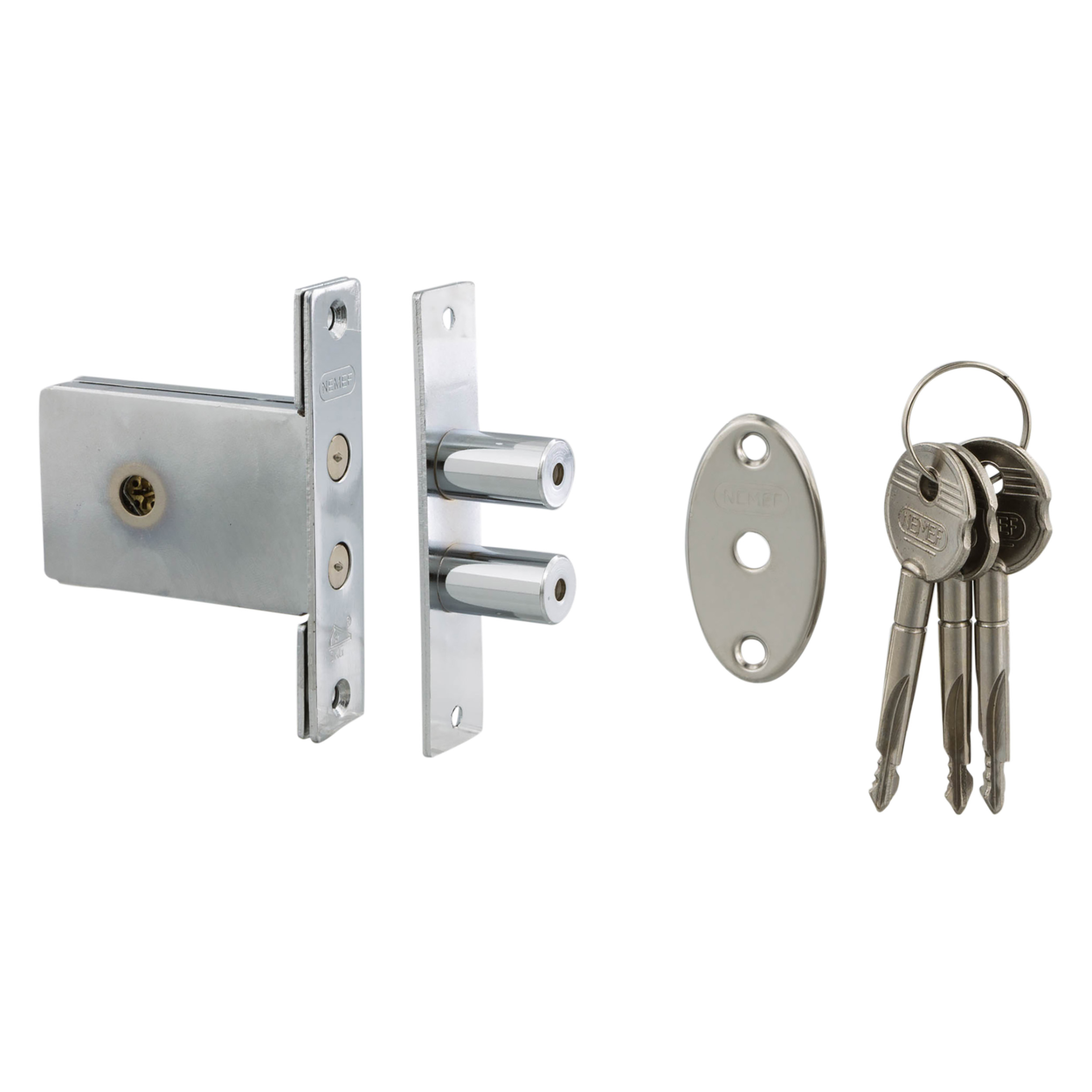 43.316.69 Nemef  pennenslot type 1008 - met stersluiting - SKG*  47 mm