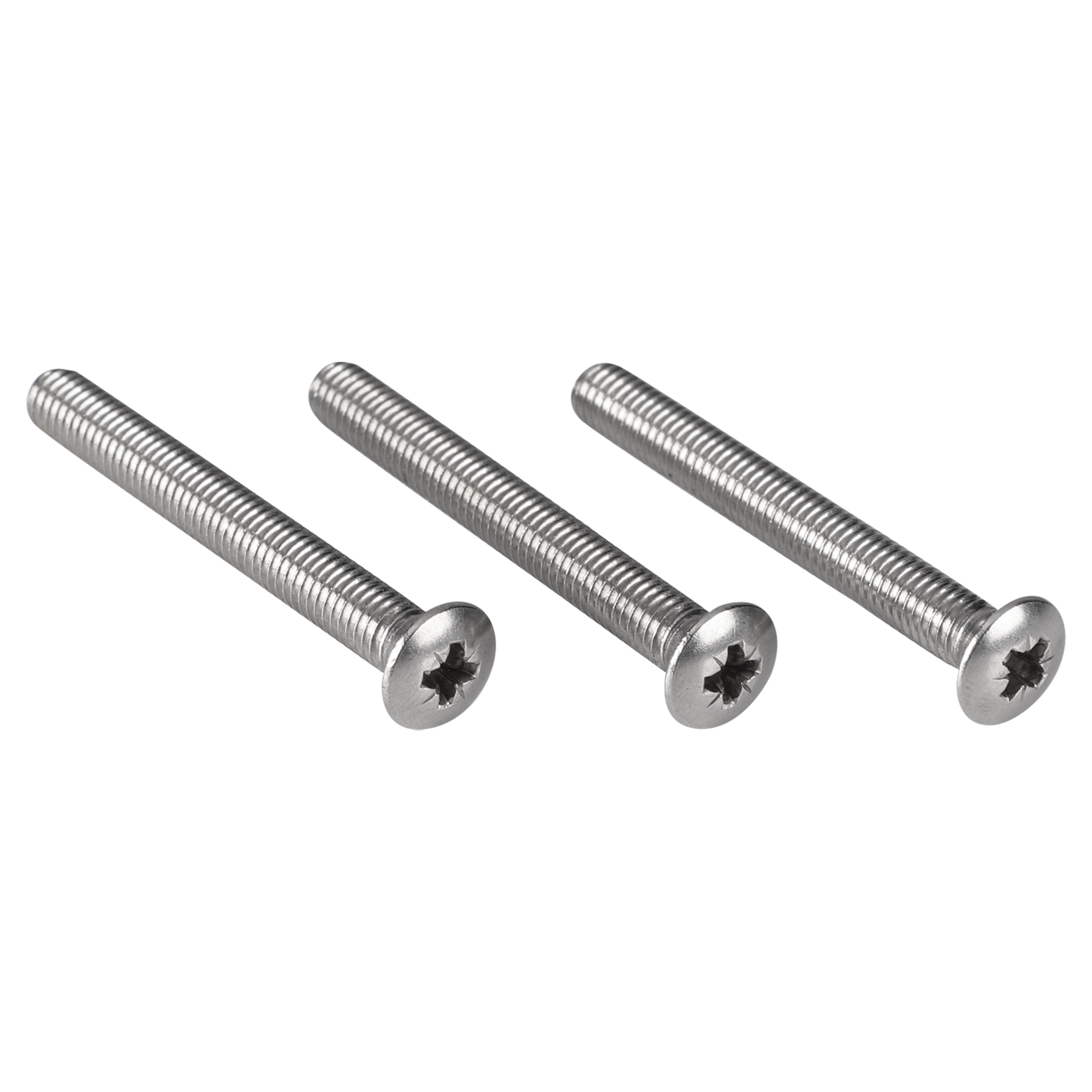 43.319.45 Nemef  set schroeven type 3400-II - tbv deur 53-57 mm RVS 