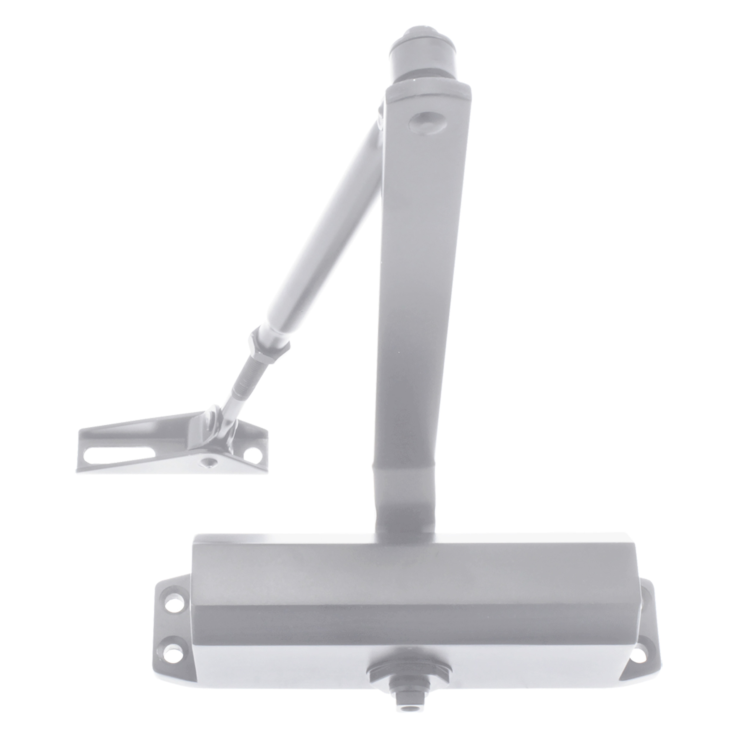 43.405.10 Starx  deurdranger 40 - 65 KG - aluminium zilver 