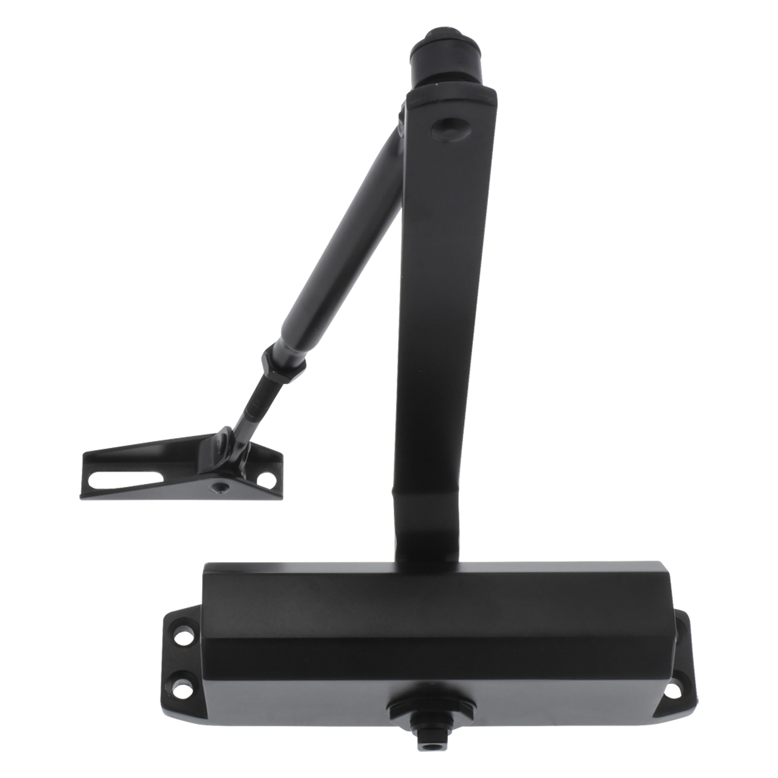 43.405.11 Starx  deurdranger 40 - 65 KG - aluminium mat zwart 