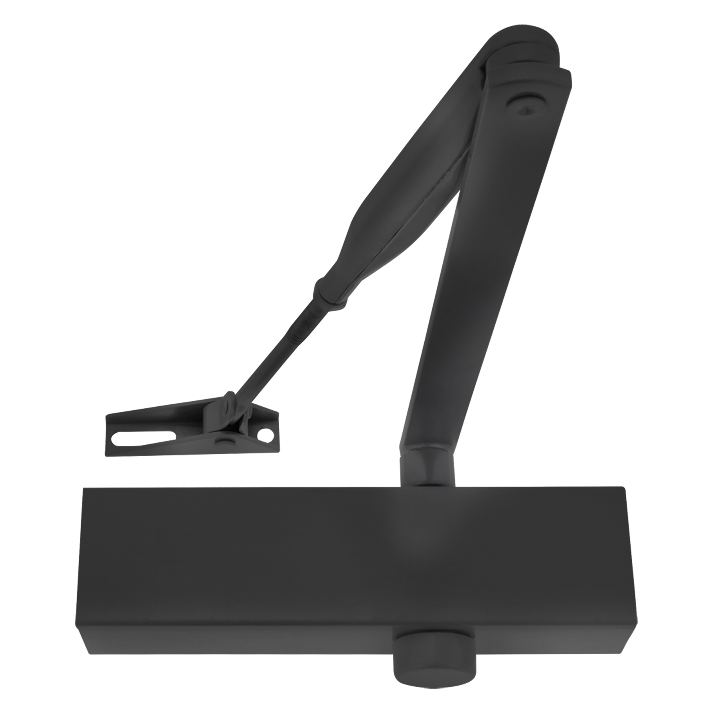 43.405.13 Starx  deurdranger 60 - 85 KG - aluminium mat zwart 