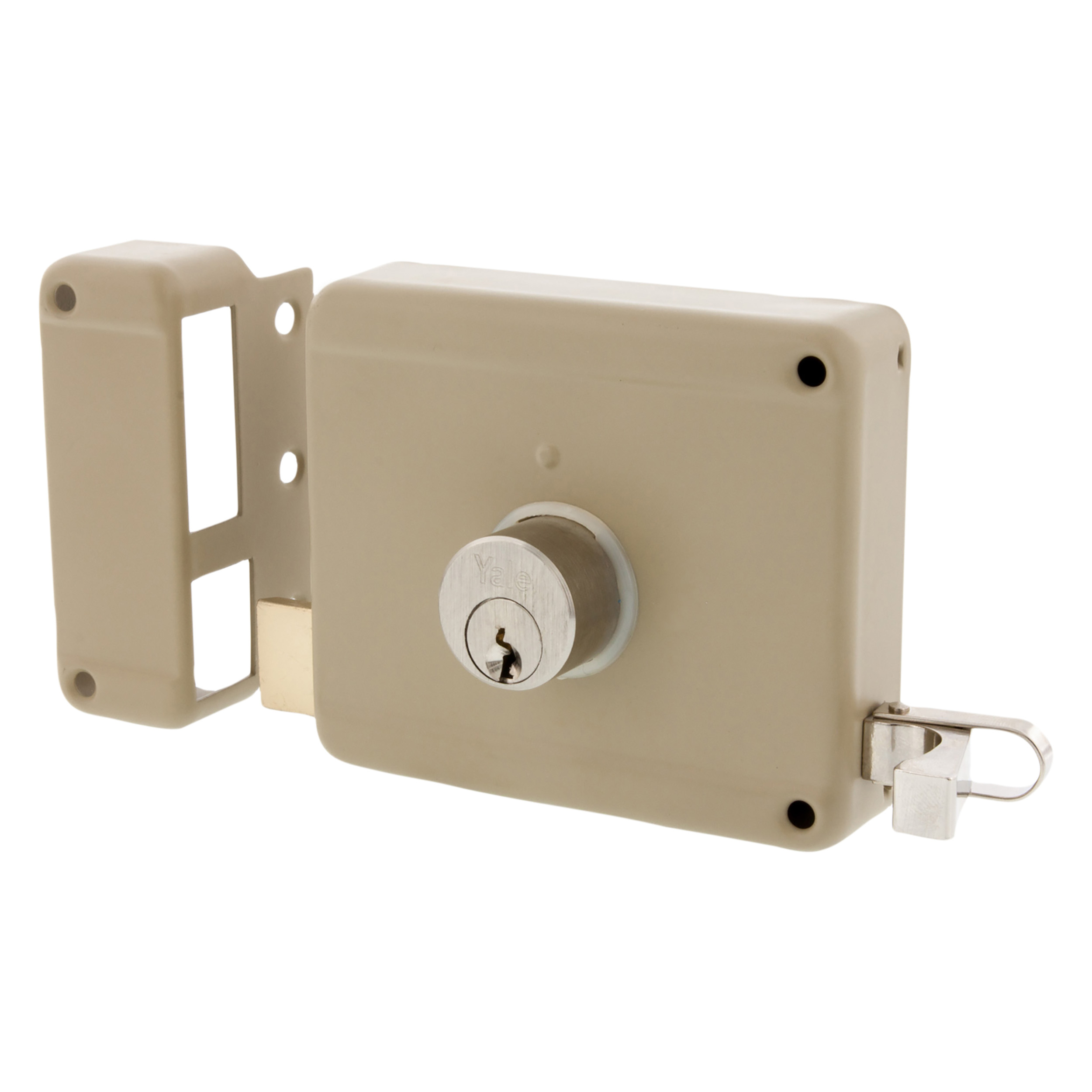 43.523.01 Yale  oplegslot type 635 - linkssluitend grijs 