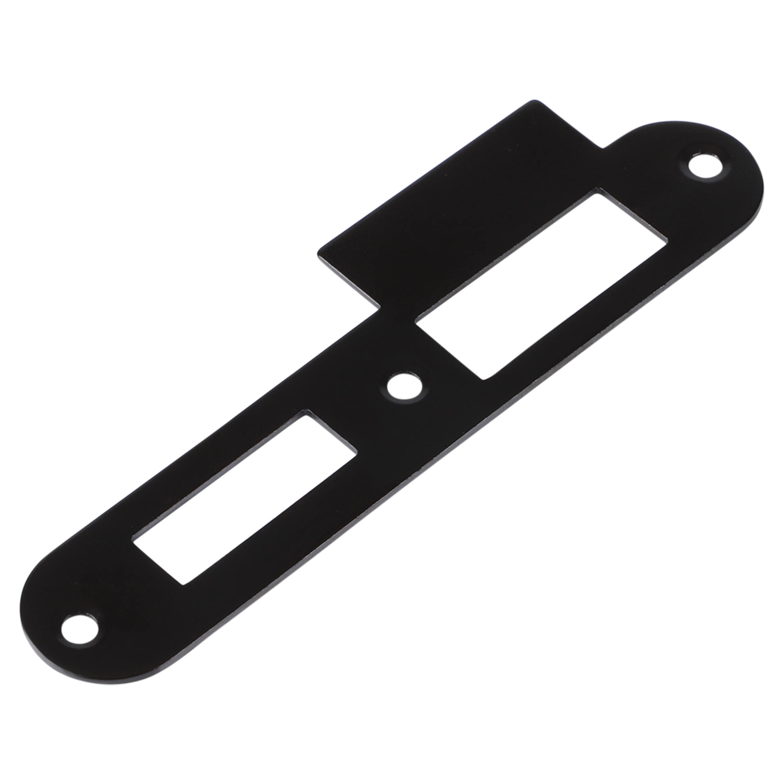 43.600.20 Starx  sluitplaat voor dag- en nachtsloten zwart 127 x 36.5 mm