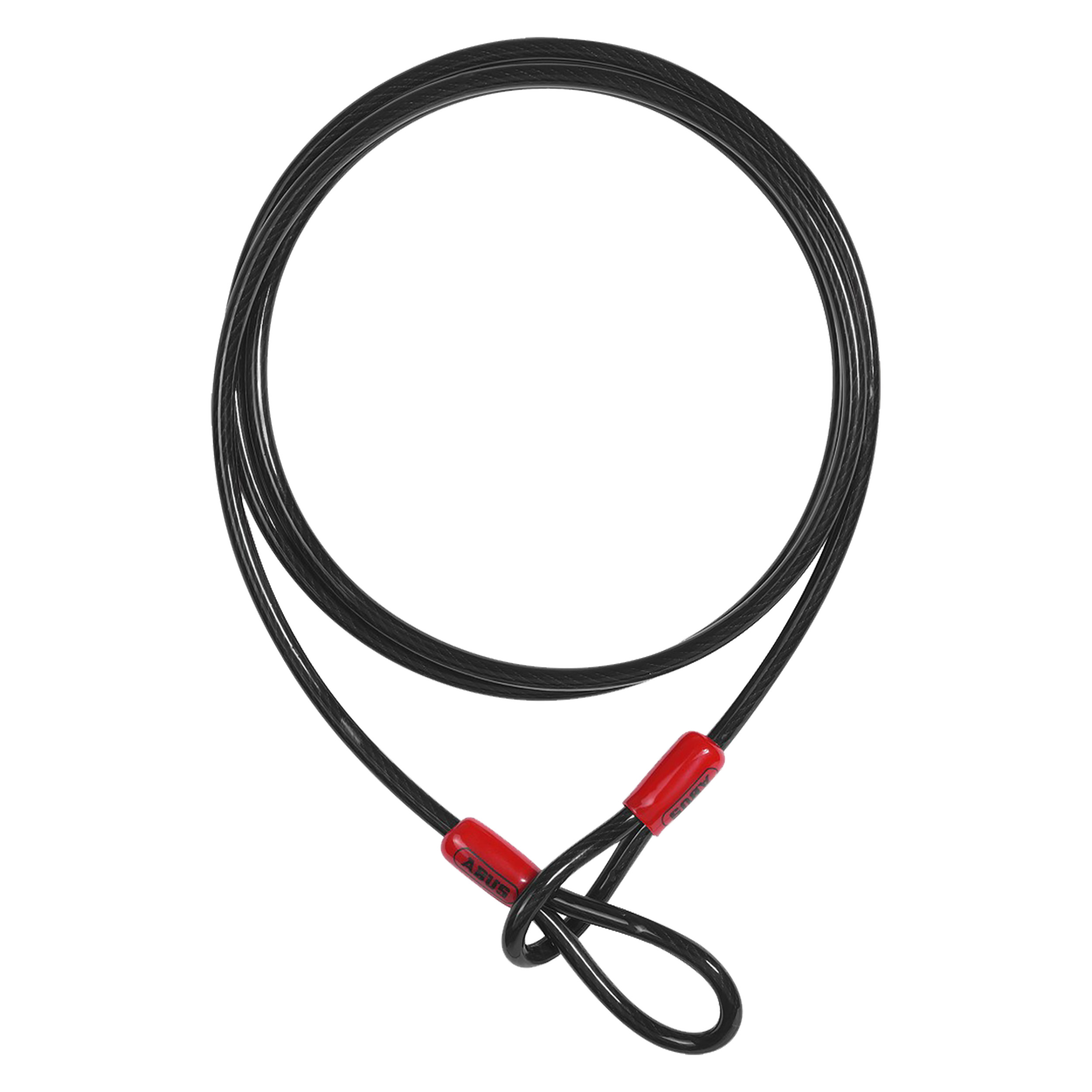 43.905.38 Abus  ogenkabel type Cobra 10 - zwart zwart 10 mm / 5 m